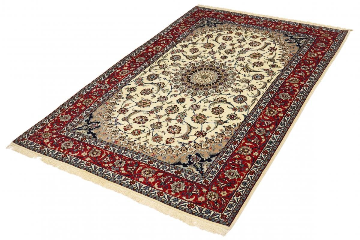 Nain Höhe: 6 157x234 Handgeknüpfter Seidenkette Orientteppich mm Orientteppich, rechteckig, Isfahan Trading,