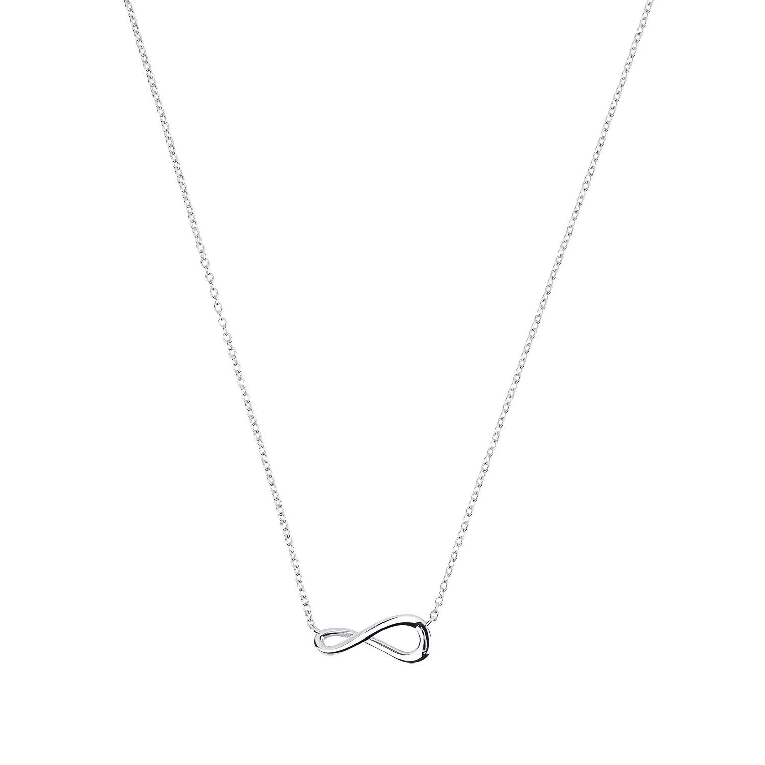 TOM TAILOR Kette mit Anhänger Infinity-Motiv, Unendlichkeitsschleife