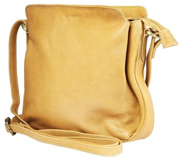 LEONARDO VERRELLI Umhängetasche Bella Unisextasche Damentasche aus Echtleder Ledertasche (einzeln)
