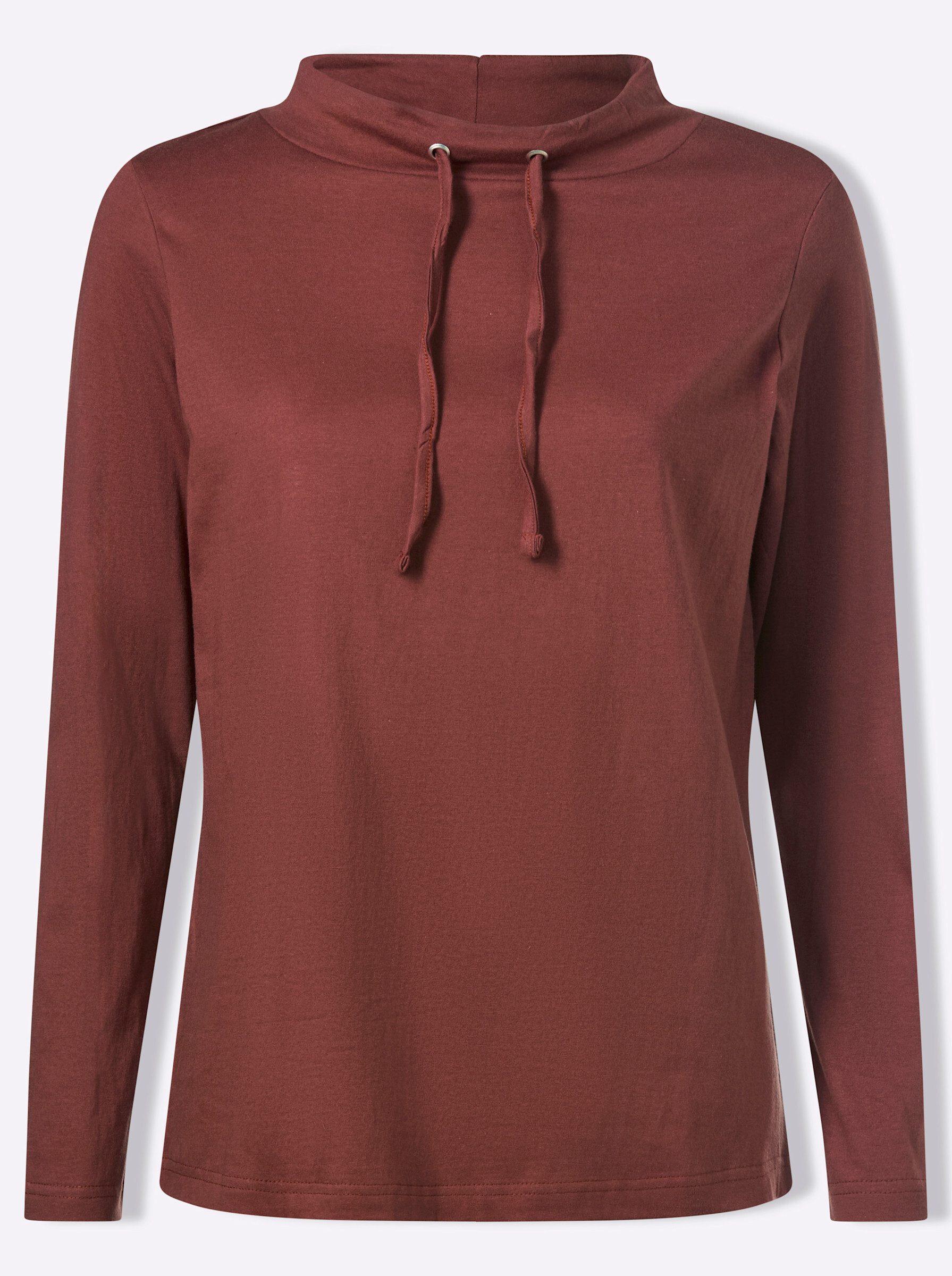 Sieh an! T-Shirt Langarm-Shirt Langarm