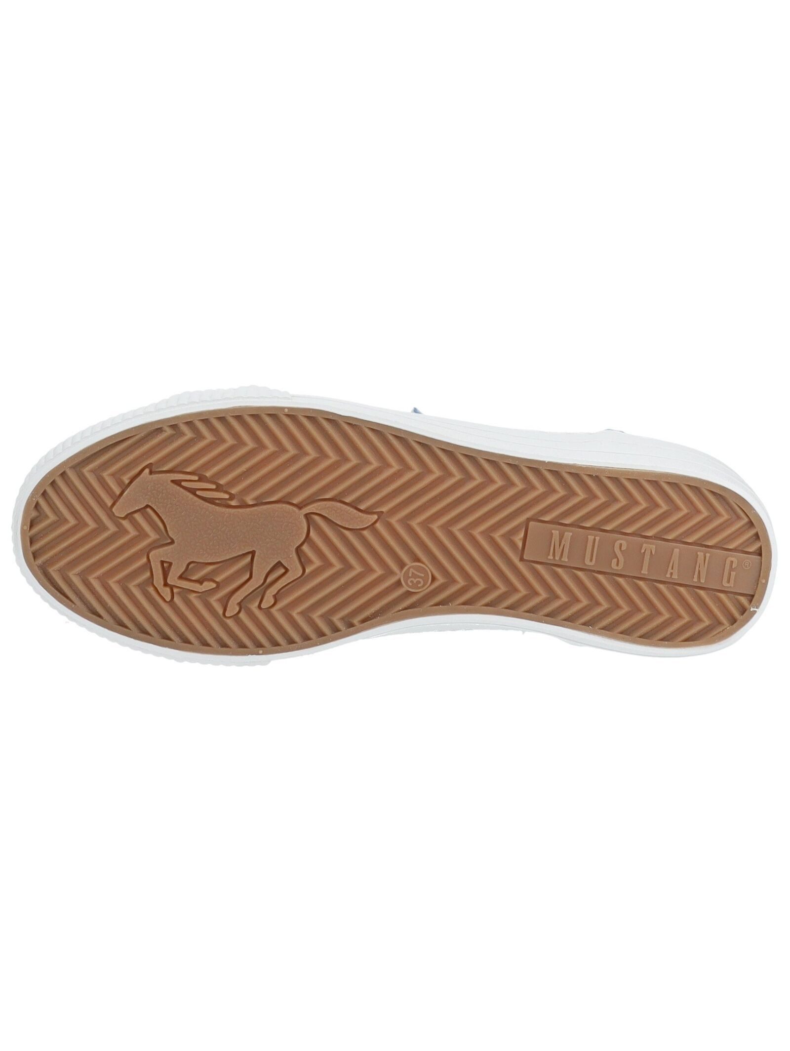 MUSTANG Sneaker Lederimitat/Textil . Sneaker (1-tlg)