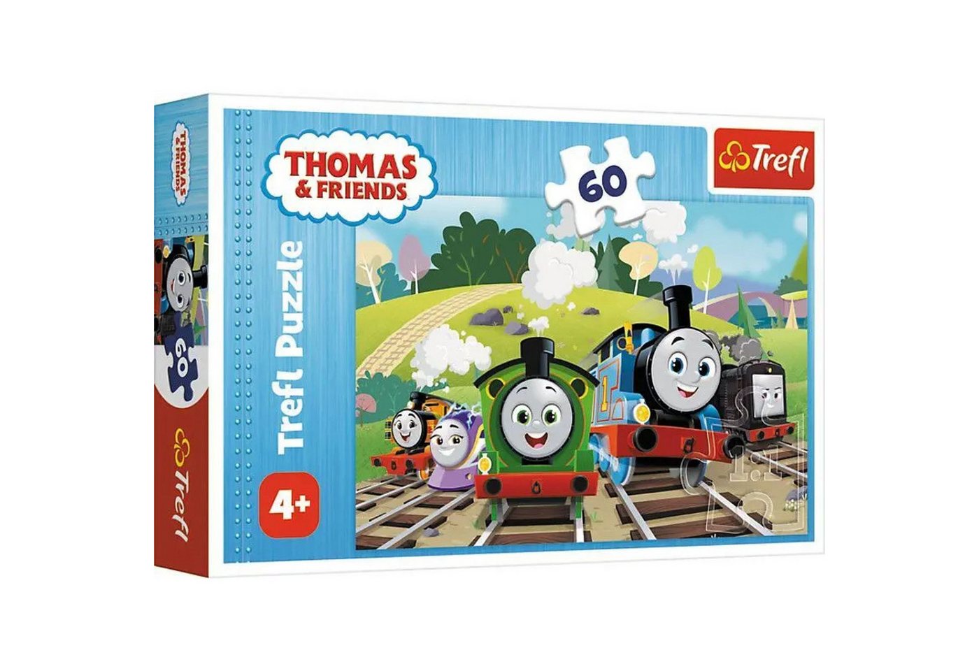 Trefl Puzzle Puzzle 60 - Thomas die Lokomotive, 99 Puzzleteile