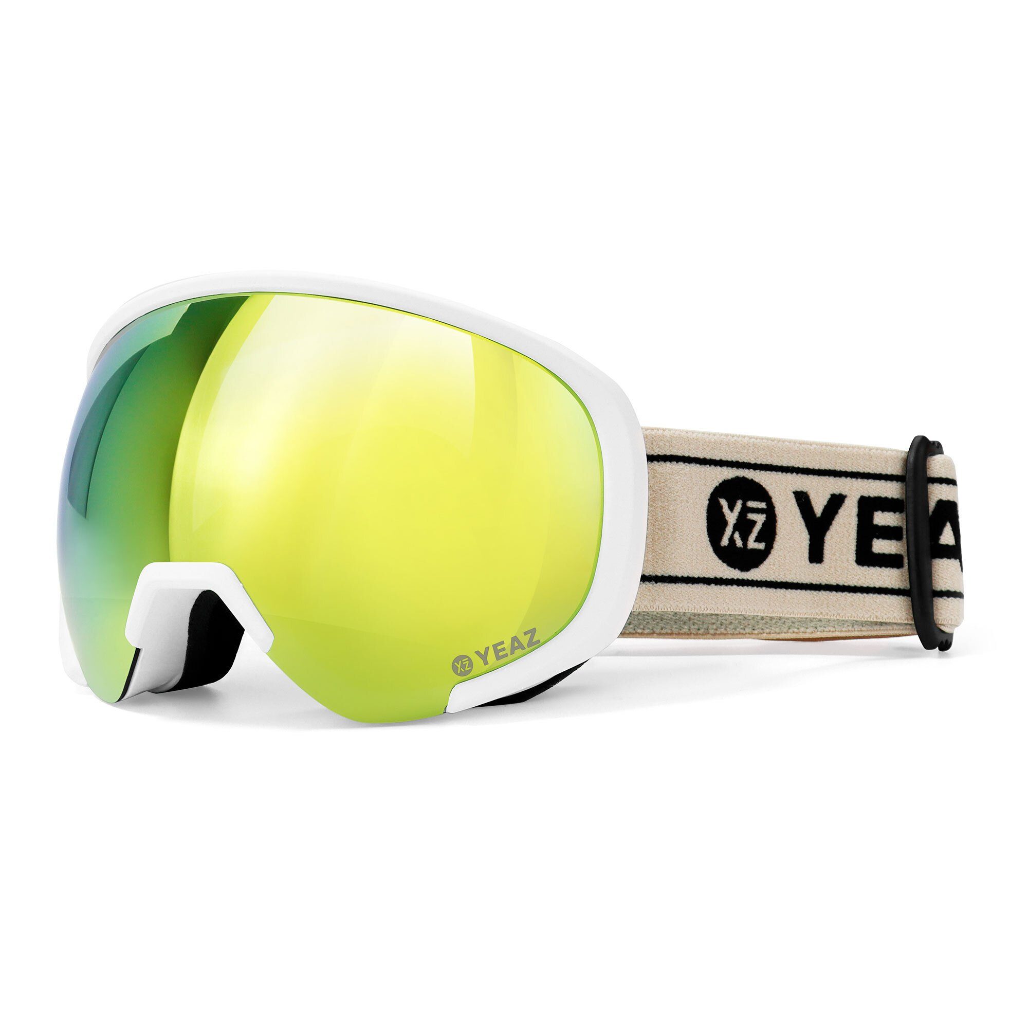 BLACK Jugendliche und und Snowboardbrille ski- YEAZ für RUN und Skibrille snowboard-brille, Erwachsene Premium-Ski-