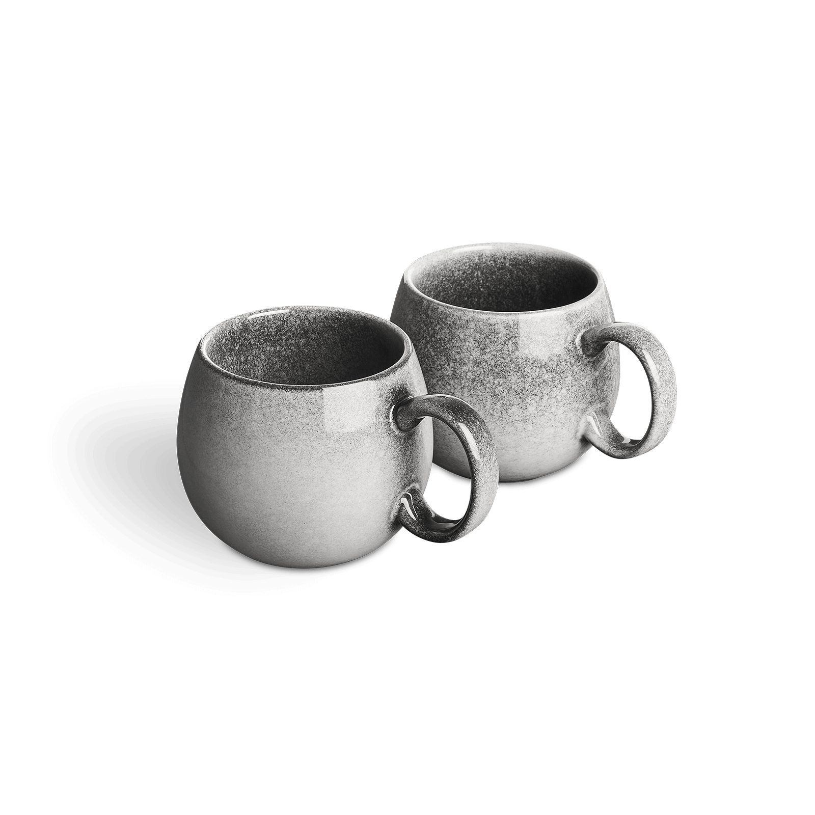 Springlane Geschirr-Set Misty Cliff, Steingut, in verschiedenen Ausführungen und Sets, Steingut, robust, kratzfest, 2er-Set Tasse