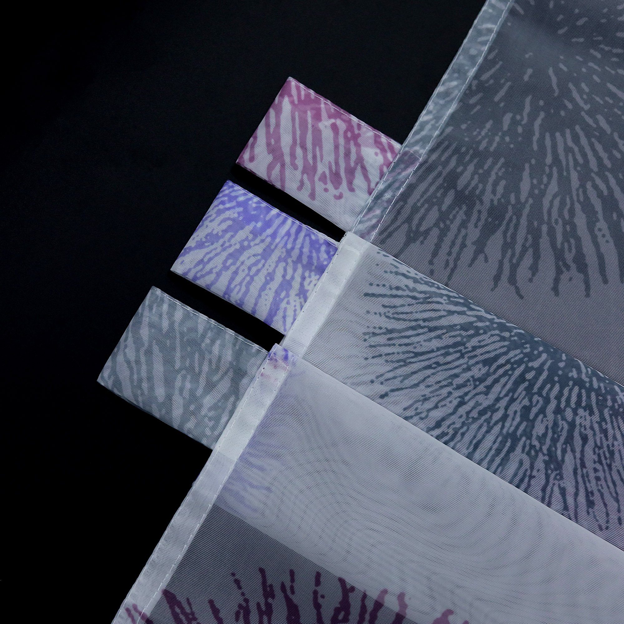 Joyswahl Scheibengardine, Schlaufen, Frischer Stil, mit Feuerwerk