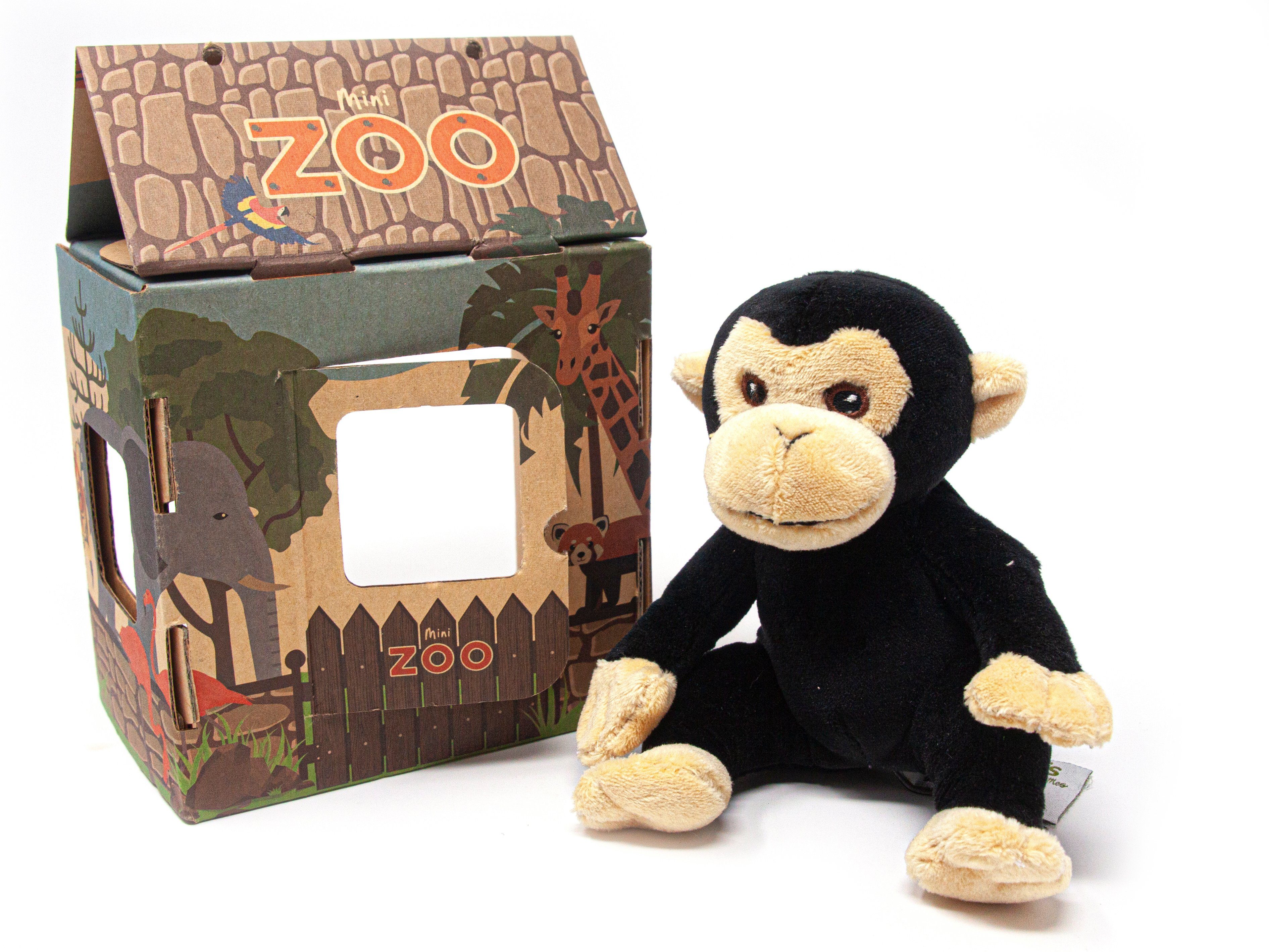 Schimpanse Kuscheltier Zoo Planet - - Planet Mini Nature Kuscheltier Nature -
