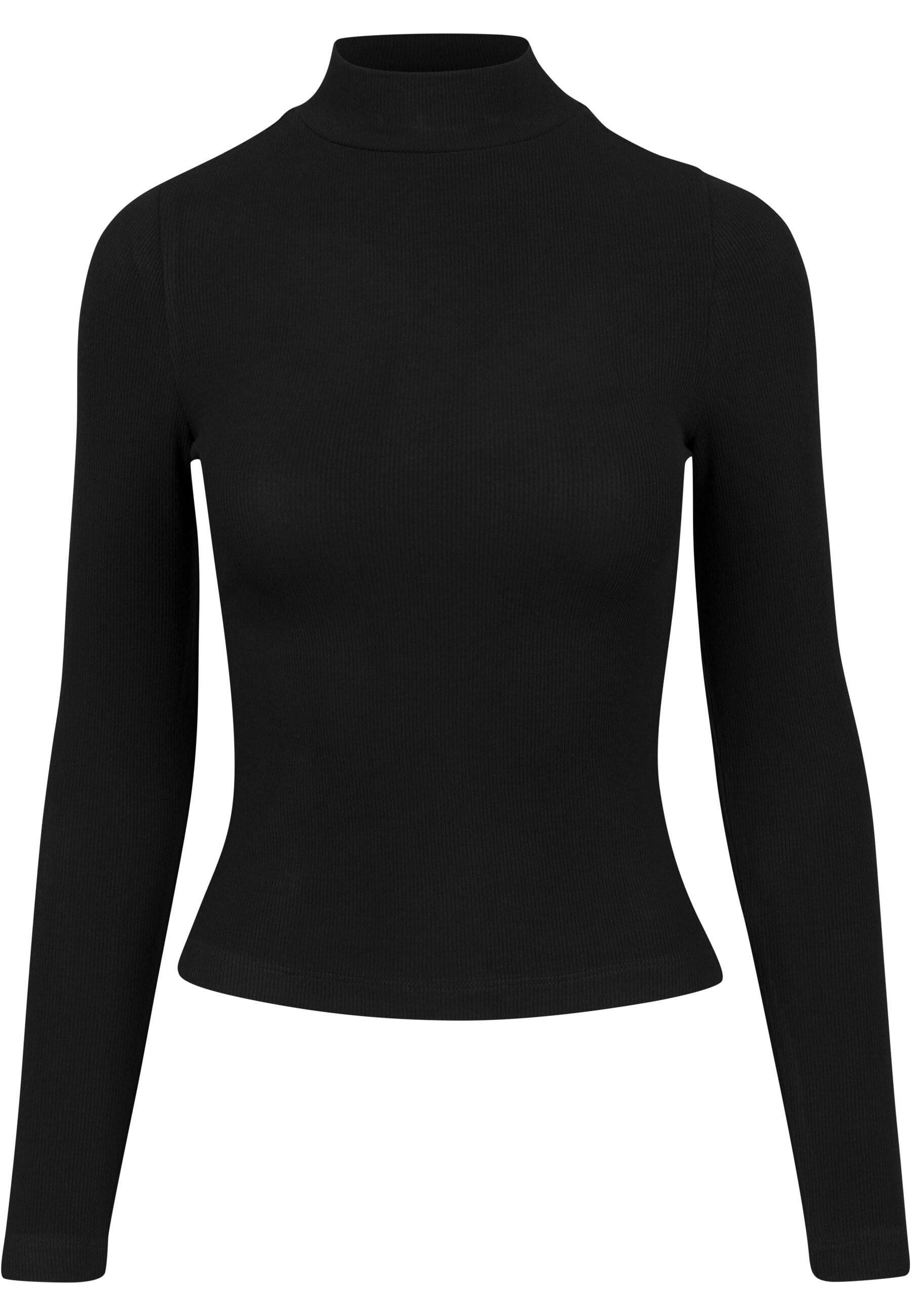 T-Shirt Urban Classics Damen Ladies Turtleneck Longsleeve