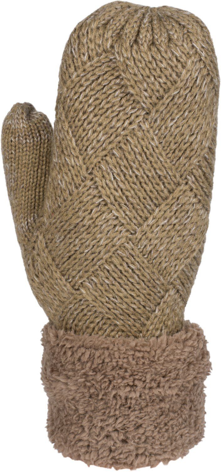 styleBREAKER Fäustlinge Strickhandschuhe Fäustlinge mit Rauten günstig online kaufen