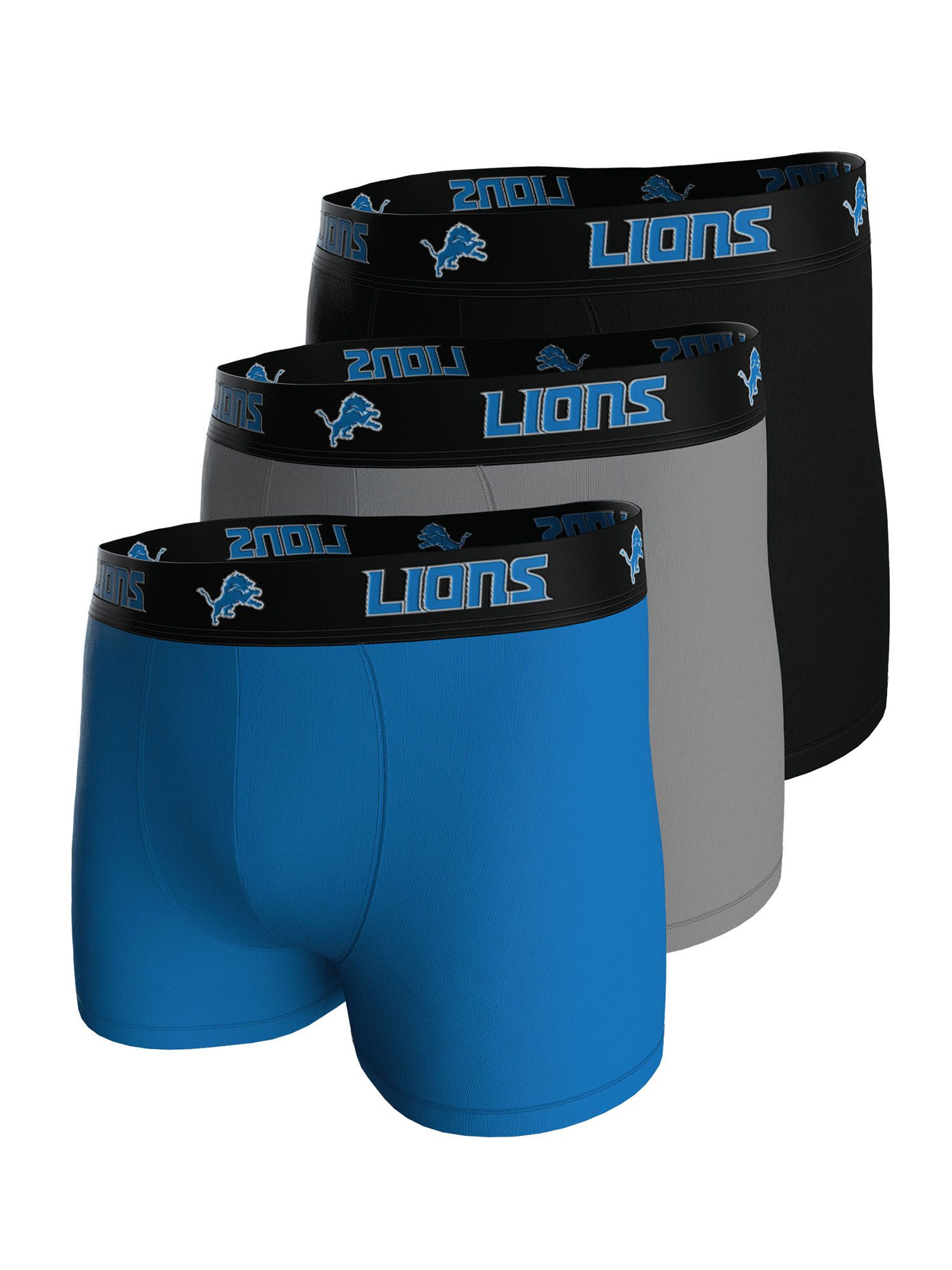 HUDDLE Boxer Detroit Lions (3-St) Boxershorts, Herren Unterhose günstig online kaufen