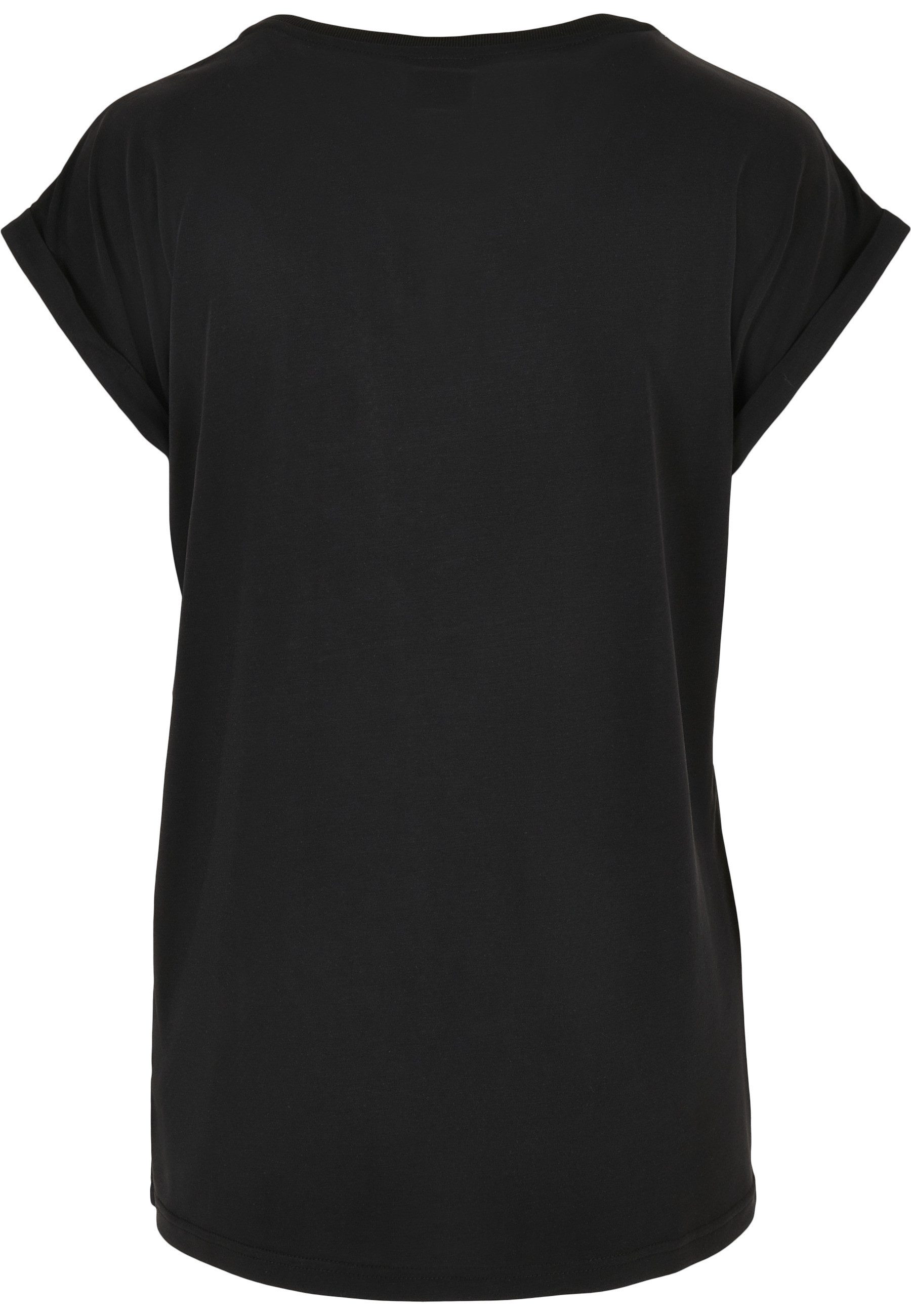 URBAN CLASSICS Kurzarmshirt Urban Classics Damen Ladies Modal Extended Shoulder Tee (1-tlg)