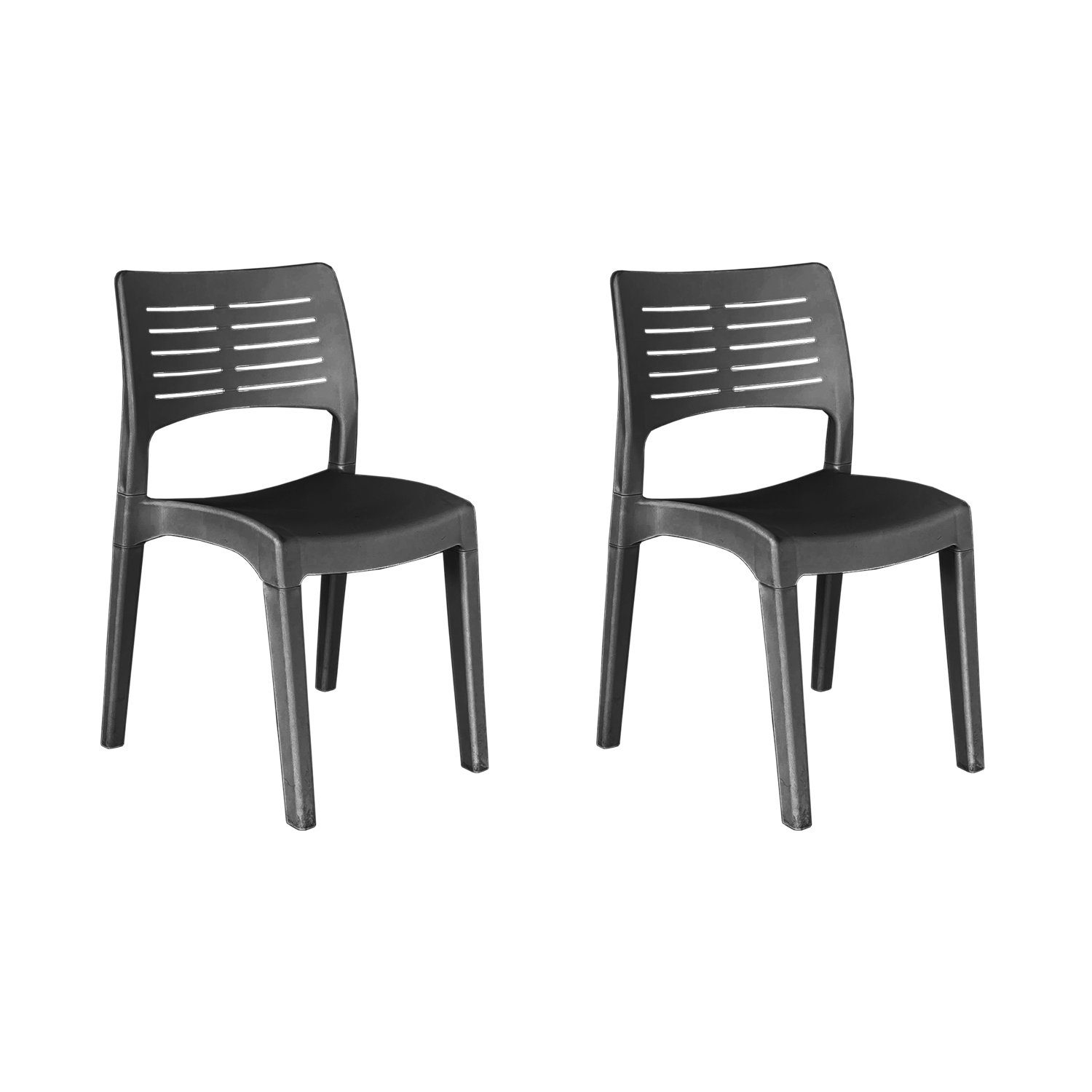 Stapelstuhl Bistrostuhl Gartenstuhl MOJAWO ALTEA We Produktbild-Vorschau 9