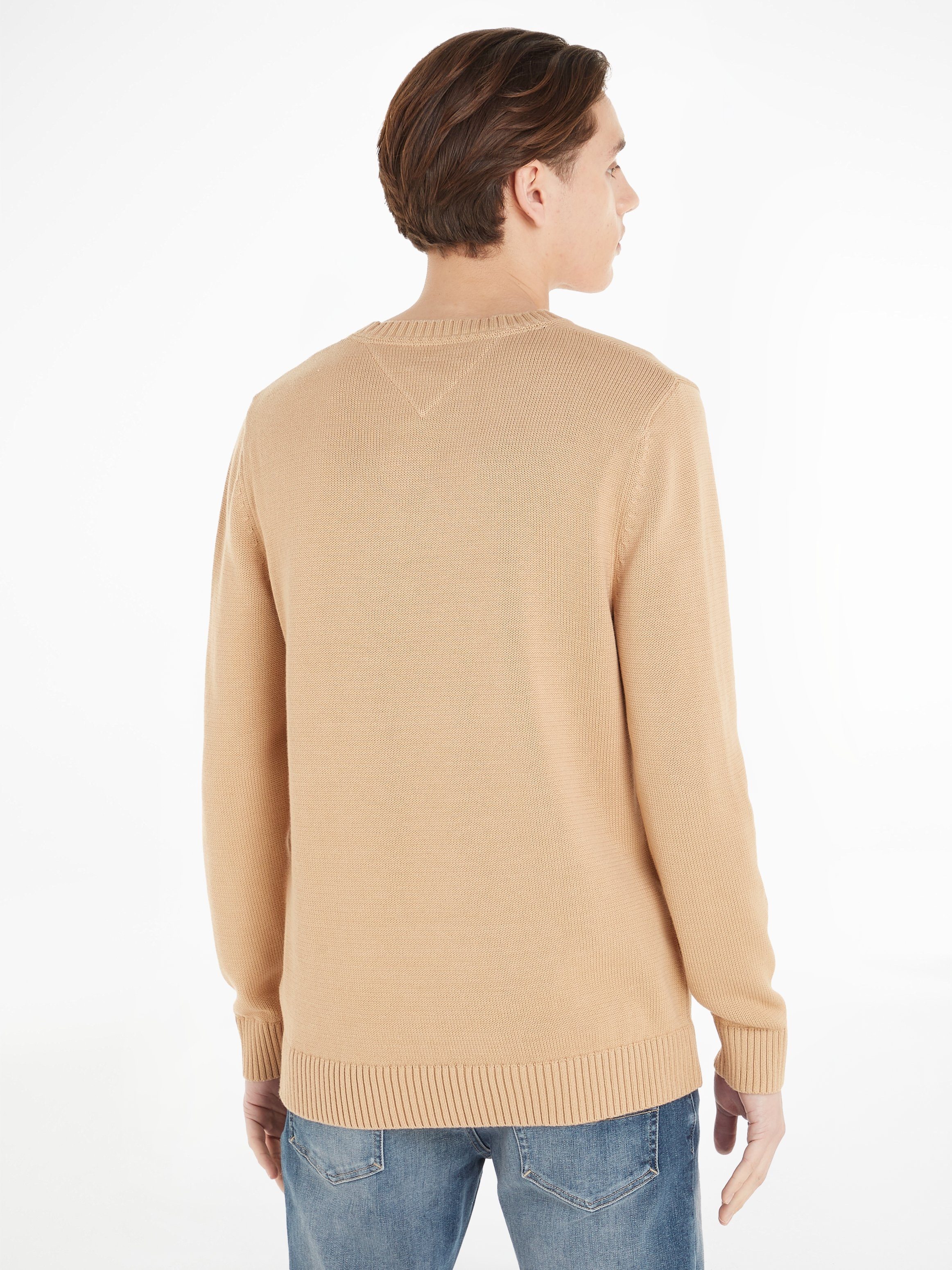 Tawny Jeans Strickpullover SWEATER TJM NECK Tommy Sand ESSENTIAL CREW