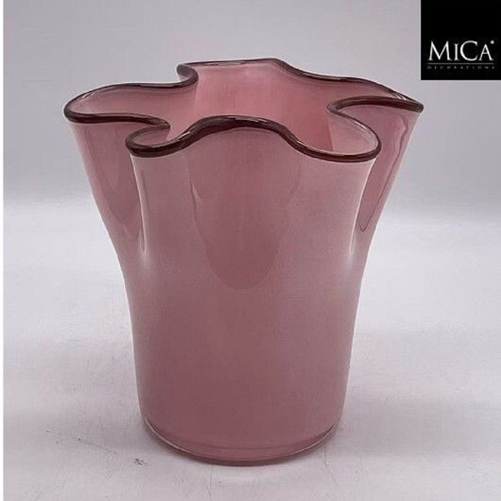 edelman Dekovase MICA Vase Sicily, Rosa, 16 cm hoch, 1205292 (1 St)