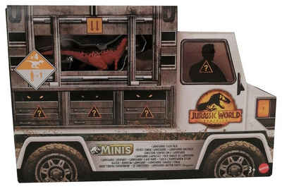 Mattel® Actionfigur Mattel GWP72 Jurassic World Dominion 5er Set Mini Figuren Carnotaurus