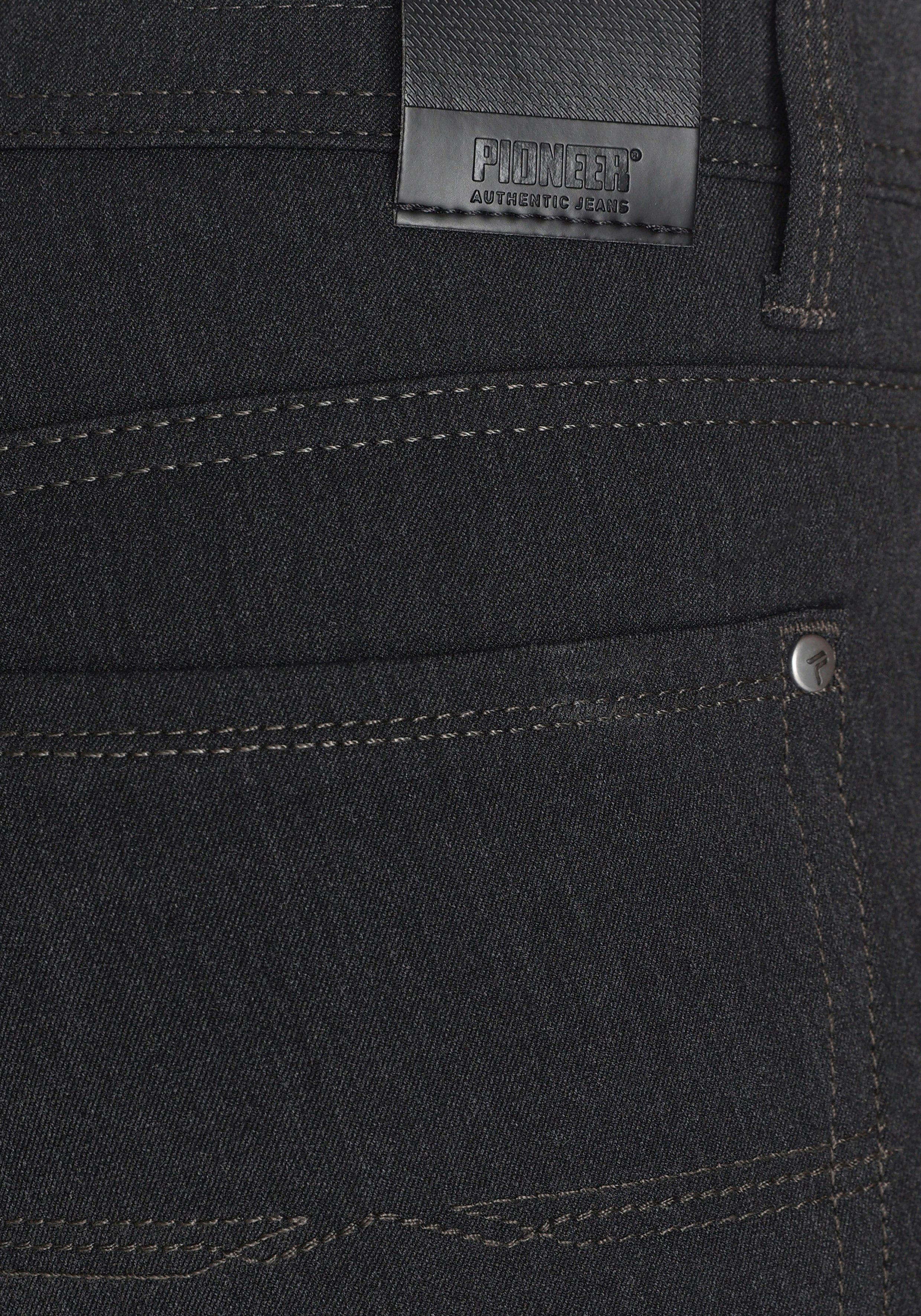 dunkelgrau Stretch-Hose meliert Authentic Rando Pioneer Jeans