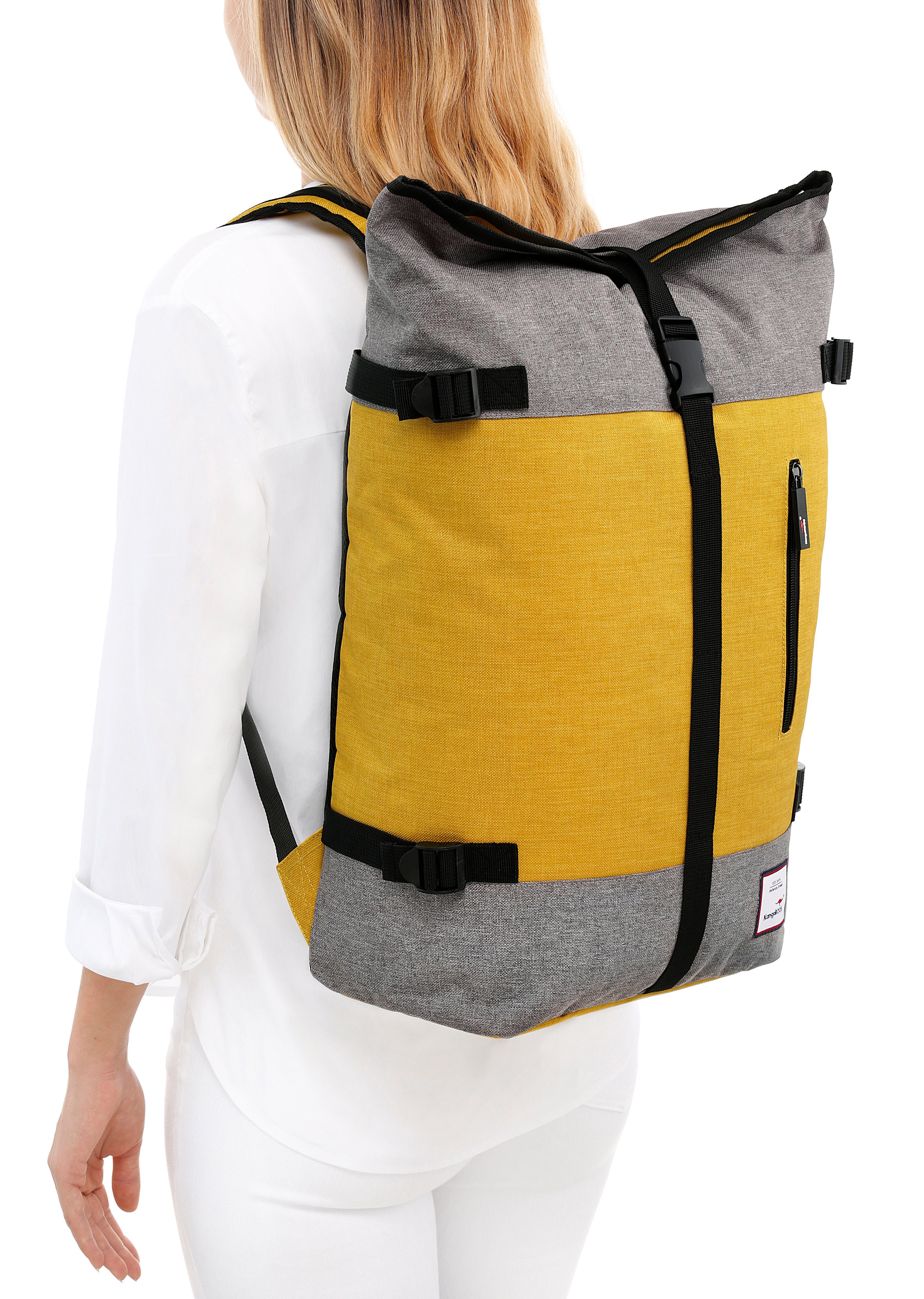 KangaROOS Cityrucksack, mit modischem Roll Top günstig online kaufen