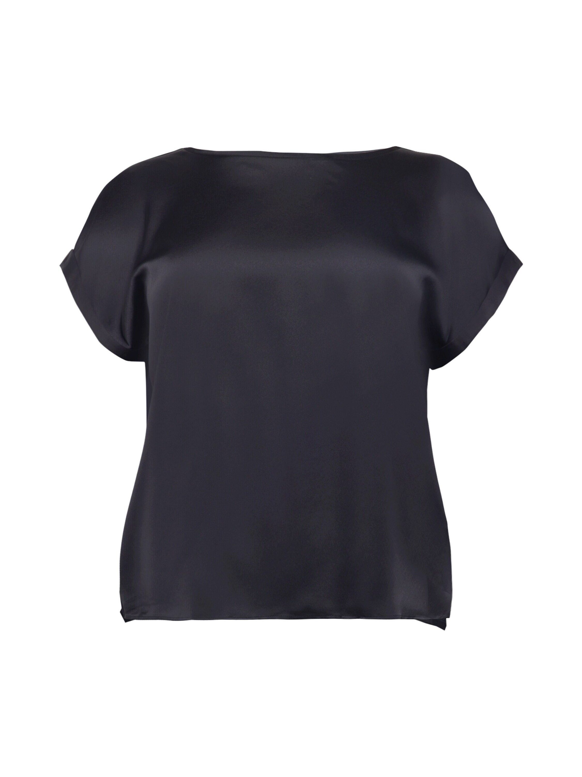 EVOKED Kurzarmbluse VIELLETTE (1-tlg) Plain/ohne Details