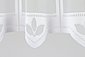 Scheibengardine »Bistrogardinen Set Scheibengardinen Küchengardinen 2305 30, 50 x 160 cm Weiß Grafisch«, EXPERIENCE, Durchzuglöcher (2 Stück), Wirkgardine, Bild 7