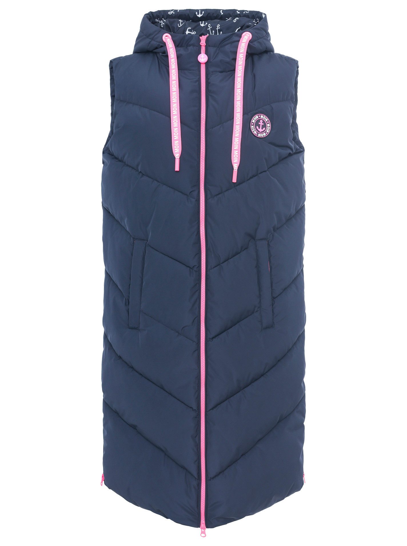 Zwillingsherz Steppweste Steppweste Lang "Strandglück" günstig online kaufen