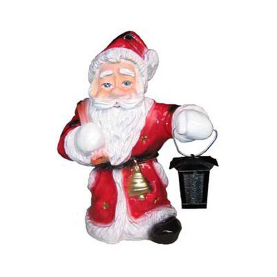 Xlmoebel Dekofigur Junge Schnee Winter Figur Statue Garten Skulptur 42cm, Made in Europa