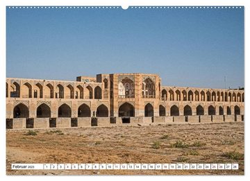 CALVENDO Wandkalender Städte des Irans - Isfahan (Premium, hochwertiger DIN A2 Wandkalender 2023, Kunstdruck in Hochglanz)