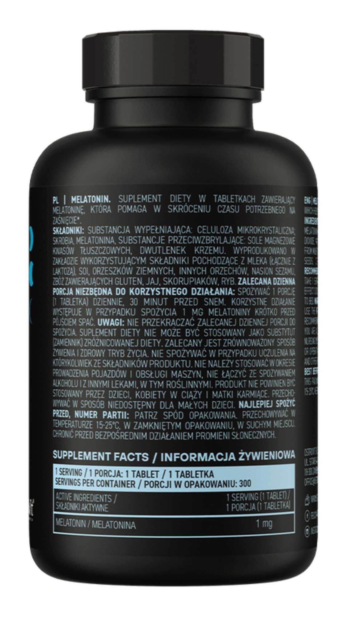 OstroVit OstroVit Melatonin 300 Tabletten Tabs, 57 g