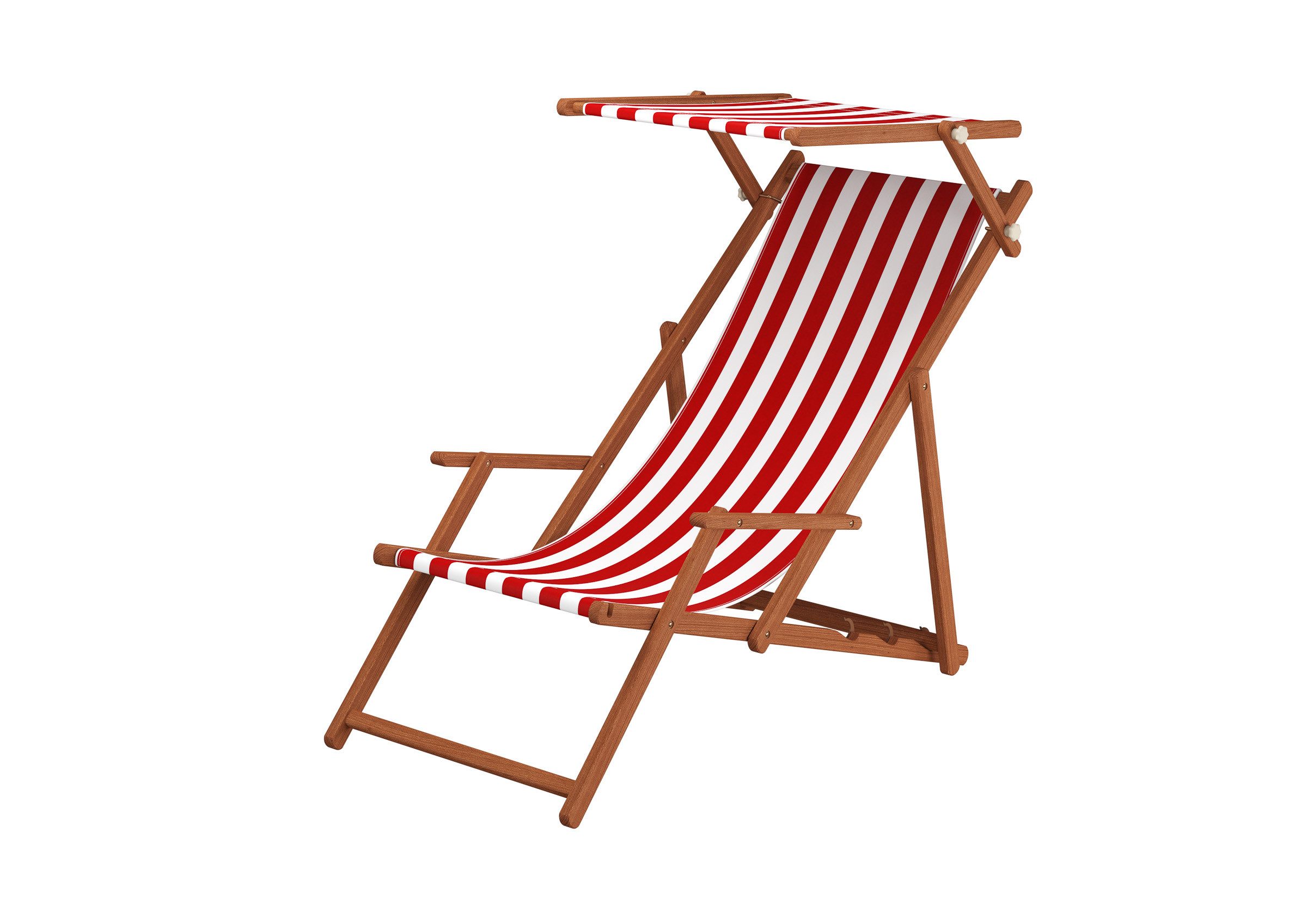 ERST-HOLZ Gartenliege Holz-Liegestuhl Sonnenliege Strandliege mit günstig online kaufen