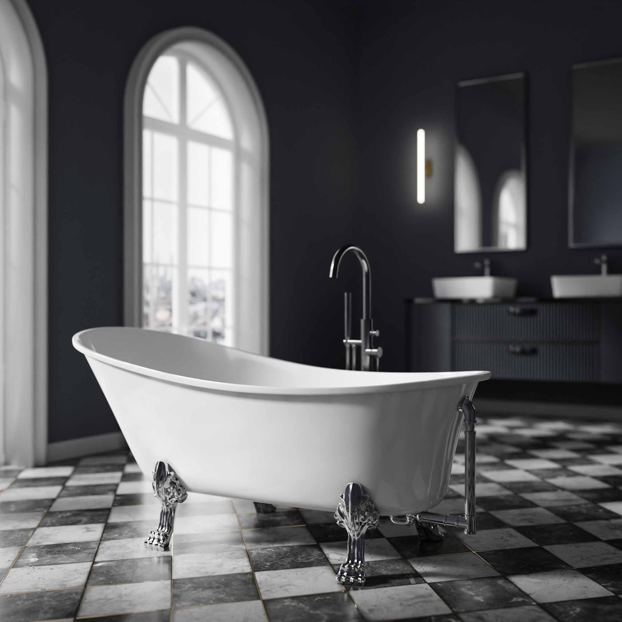 Bernstein Badewanne PARIS, (freistehende Wanne, Acrylwanne, günstig online kaufen
