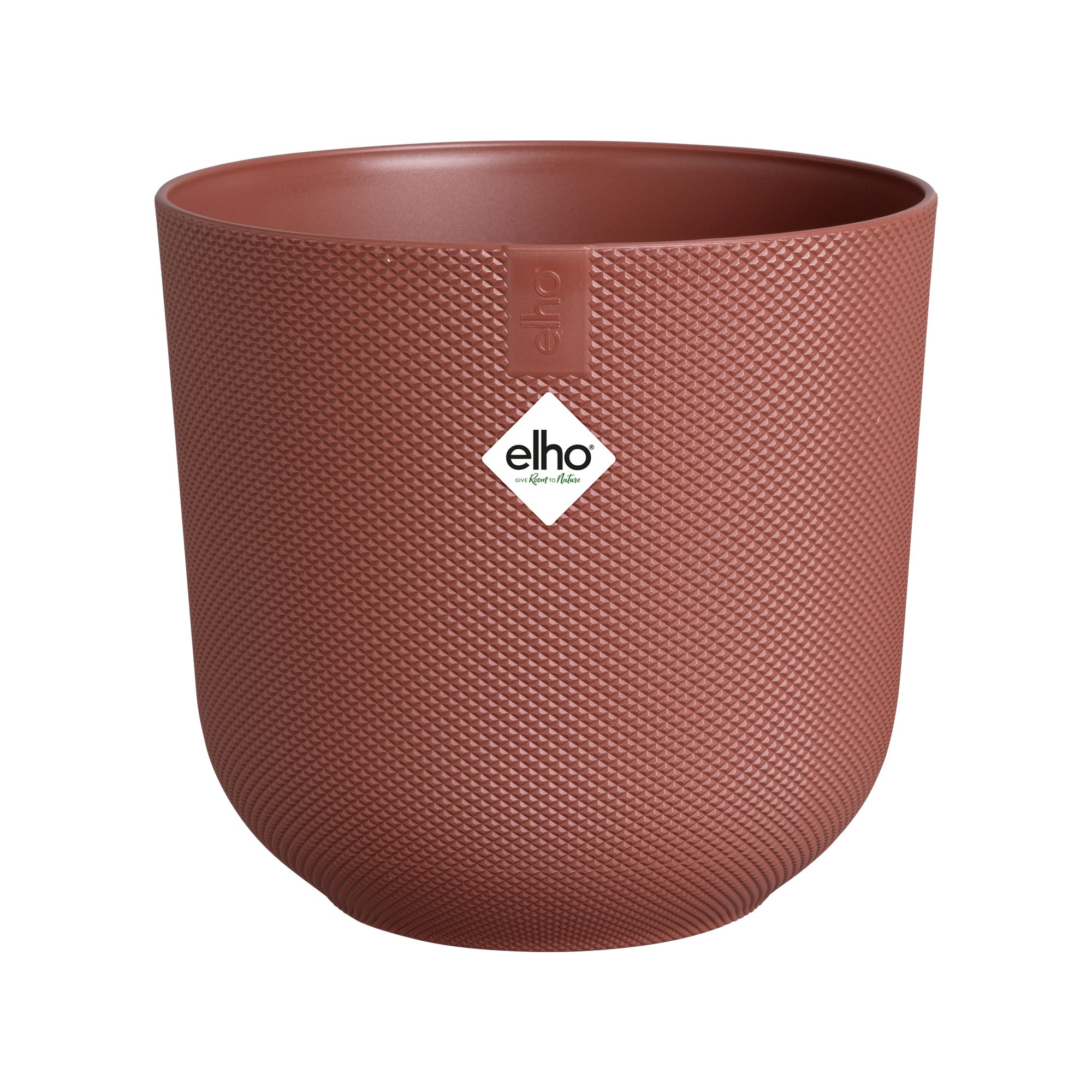 Florora Blumentopf Elho Jazz Rund - Blumentopf Toskana-Rot - D23 x H21