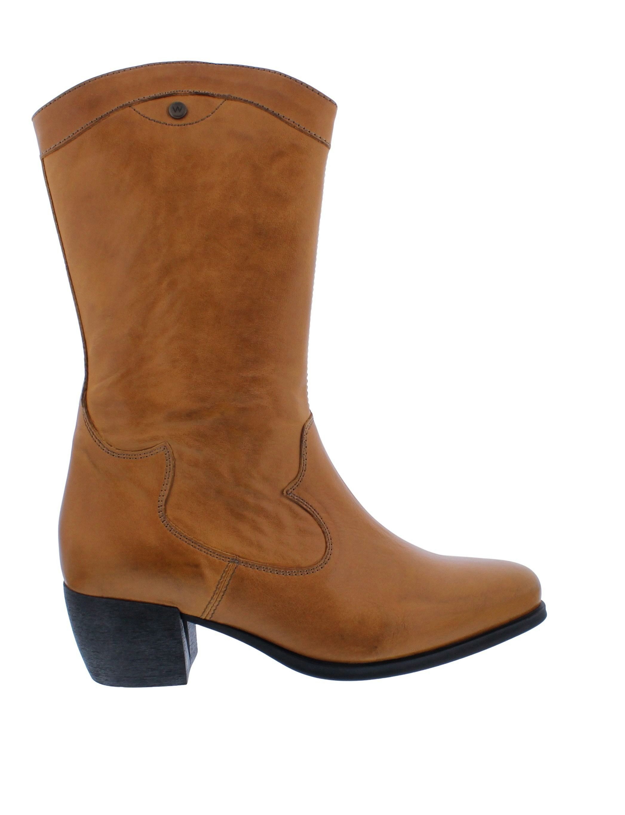 WOLKY Wolky Westernstiefel Caldwell HV 0288520-420, Savana - Glattleder, Hel Stiefel