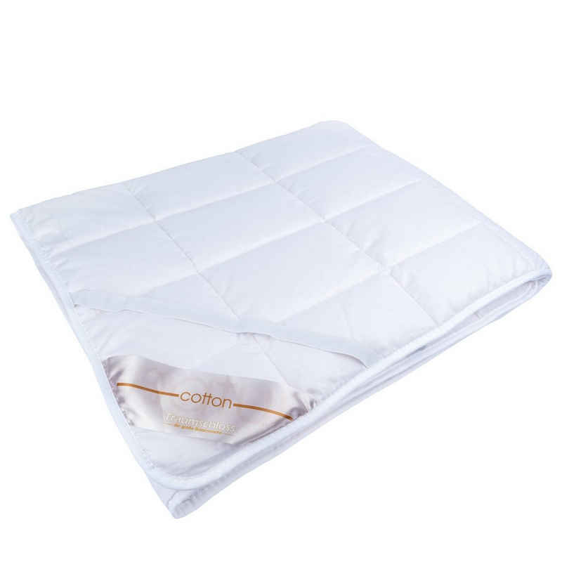 Matratzenauflage »Cotton« Traumschloss, Unterbett mit 4 Eckspanngummis