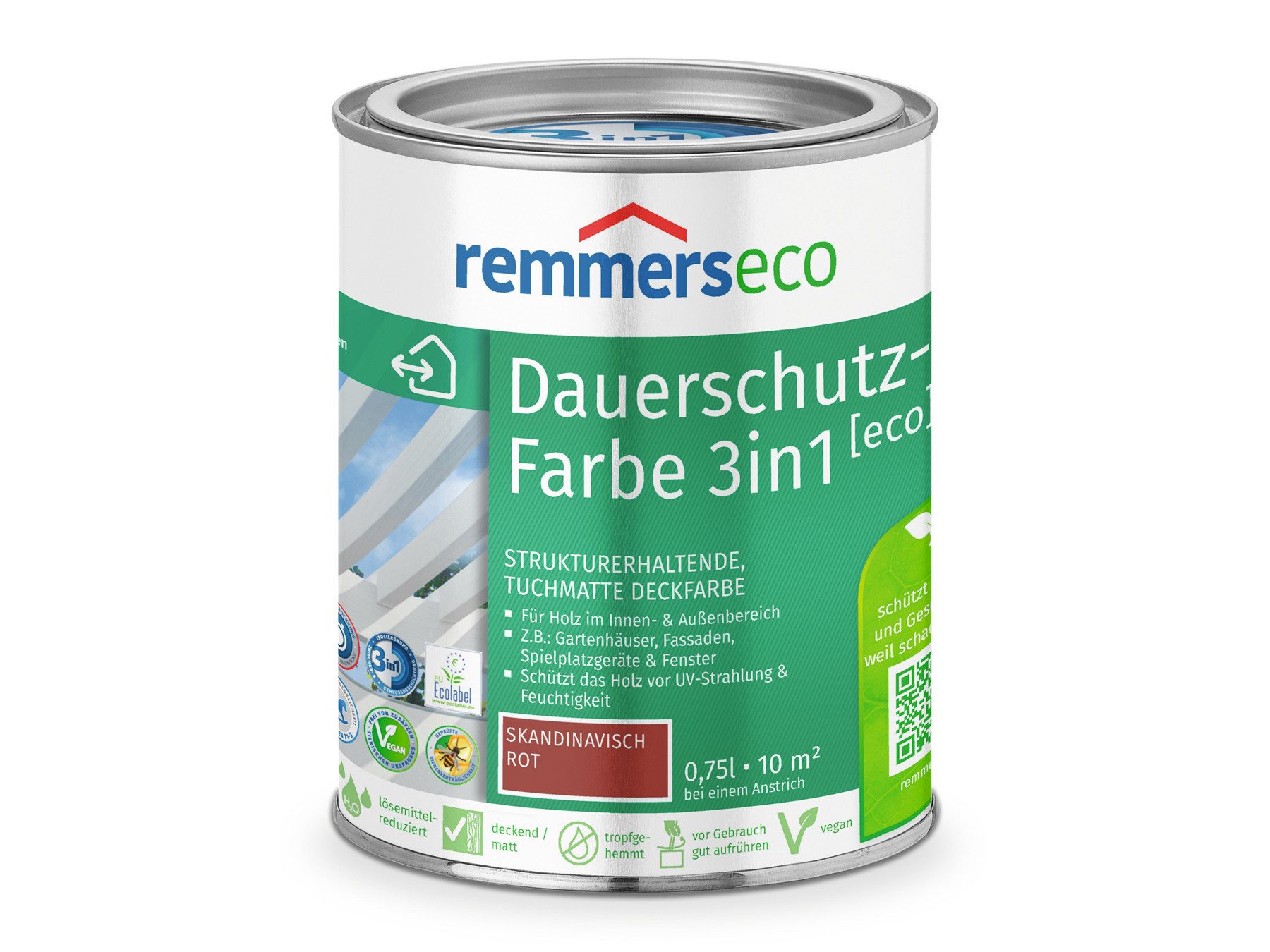 Remmers Ölfarbe Öl-Farbe [eco] anthrazitgrau (RAL 7016) 0,75 Liter