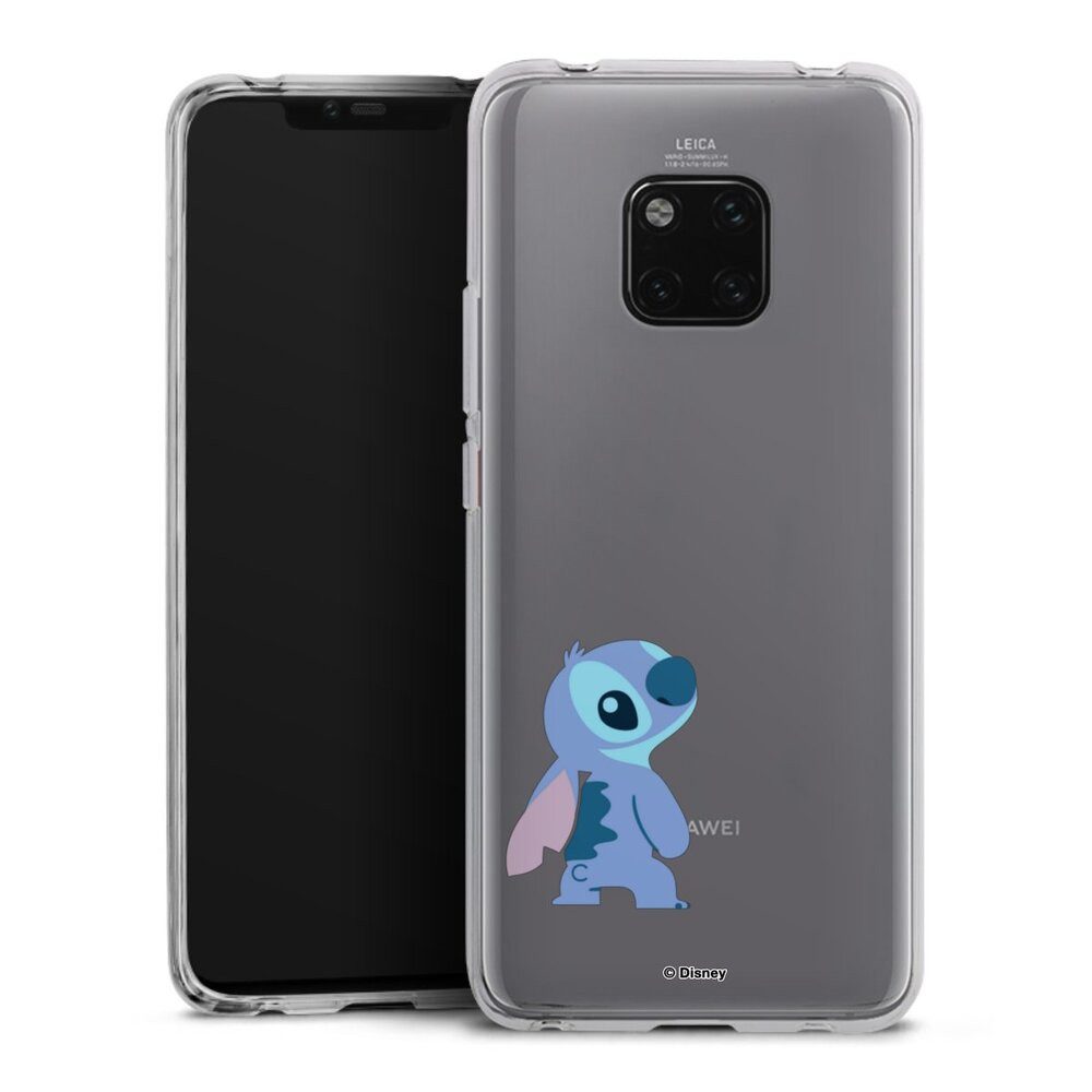 DeinDesign Handyhülle Lilo & Stitch Fanartikel Disney Stitch Smiling, Huawei Mate 20 Pro Silikon Hülle Bumper Case Handy Schutzhülle