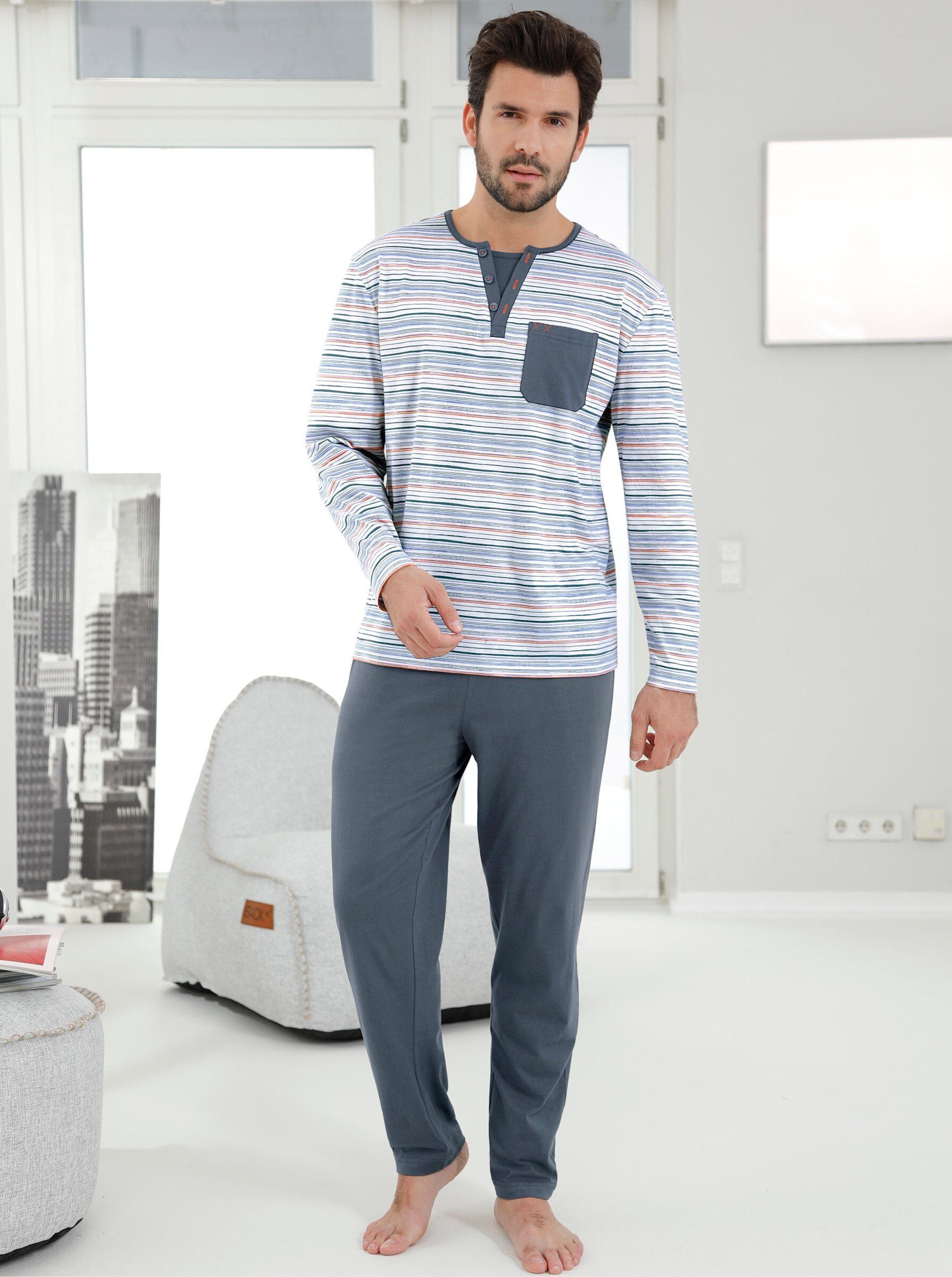 Witt Schlafanzug Schlafanzüge Langarm (2 tlg)