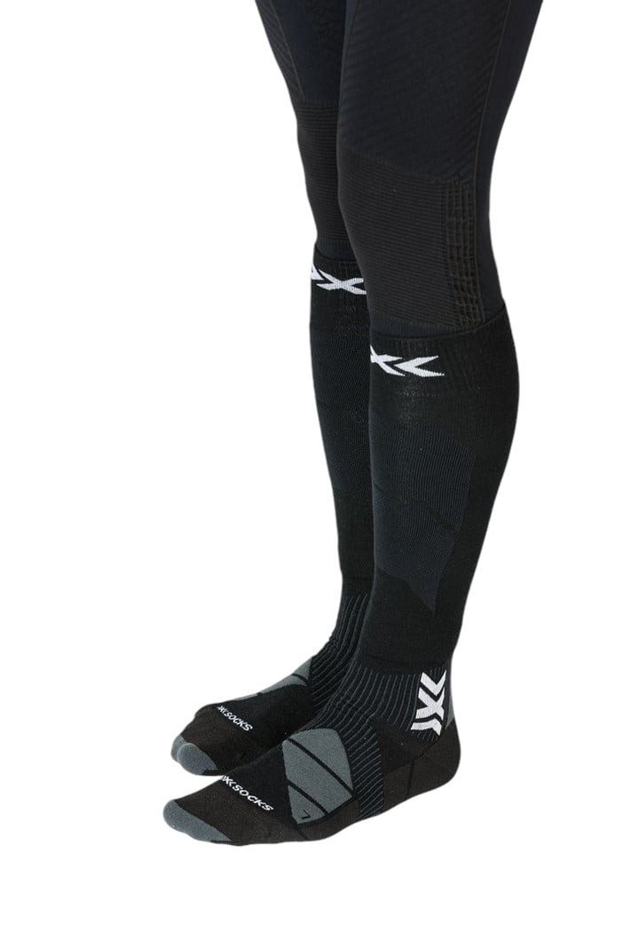 X-Socks Skisocken Ski Perform Merino OTC schwarz/grau Herren - 1 Paar