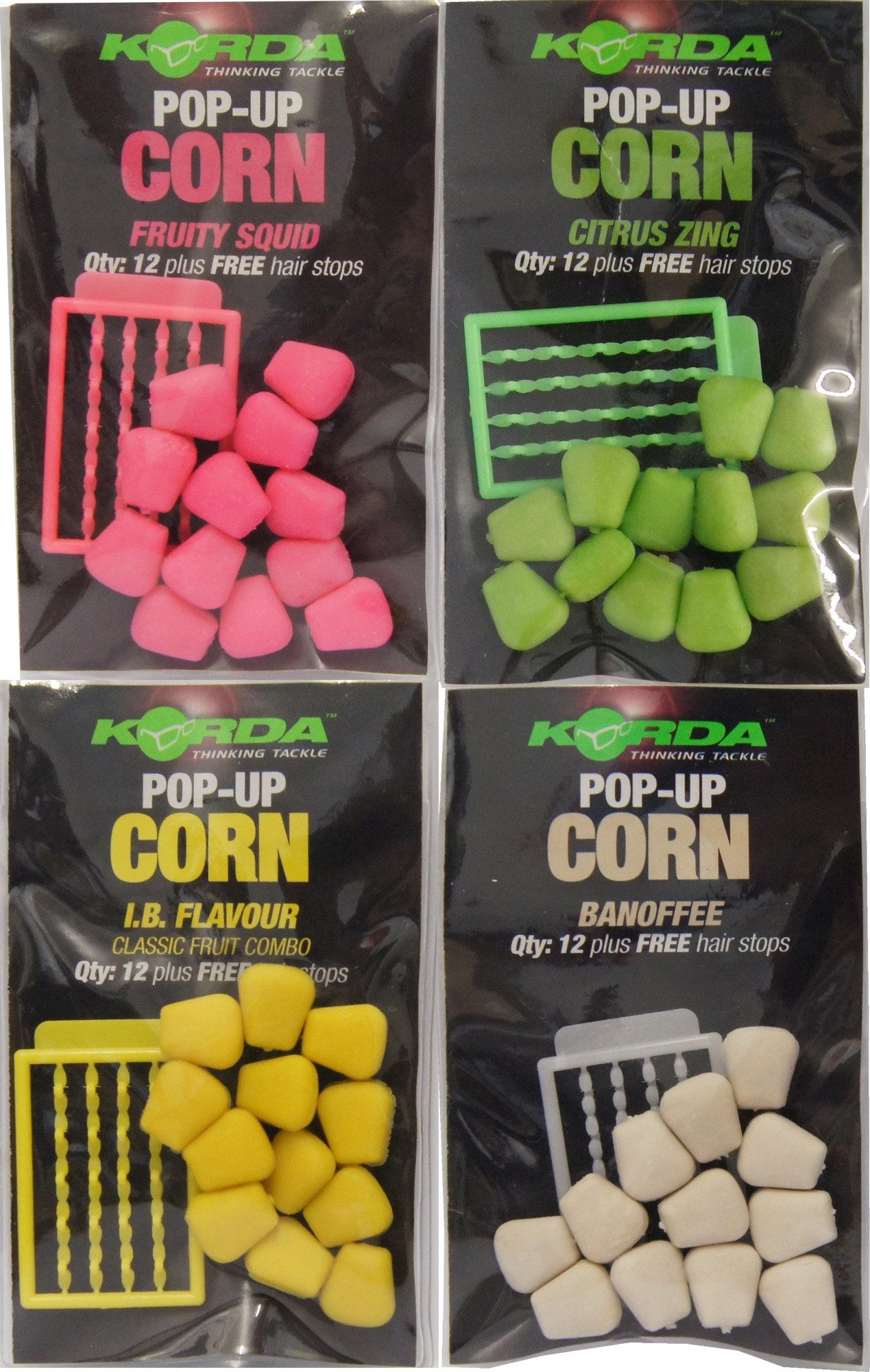 Korda Kunstköder Korda Fake Pop-up Corn (12 Stück)
