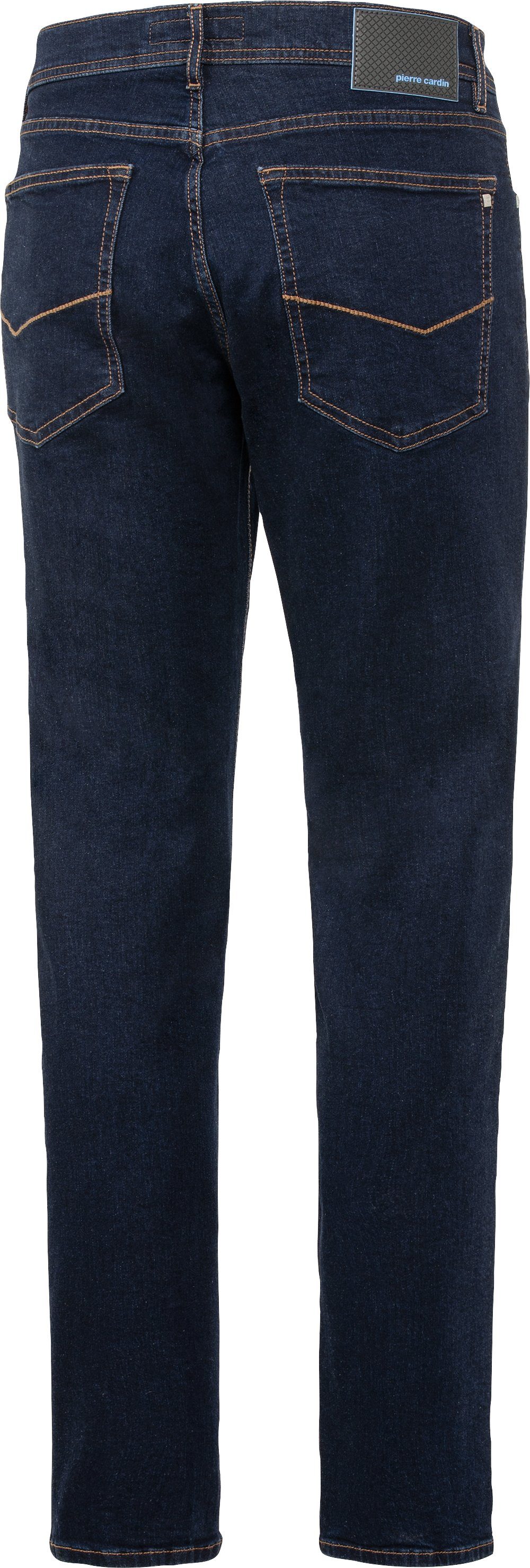 Pierre schwarz Stretch-Jeans 5-Pocket-Style Cardin