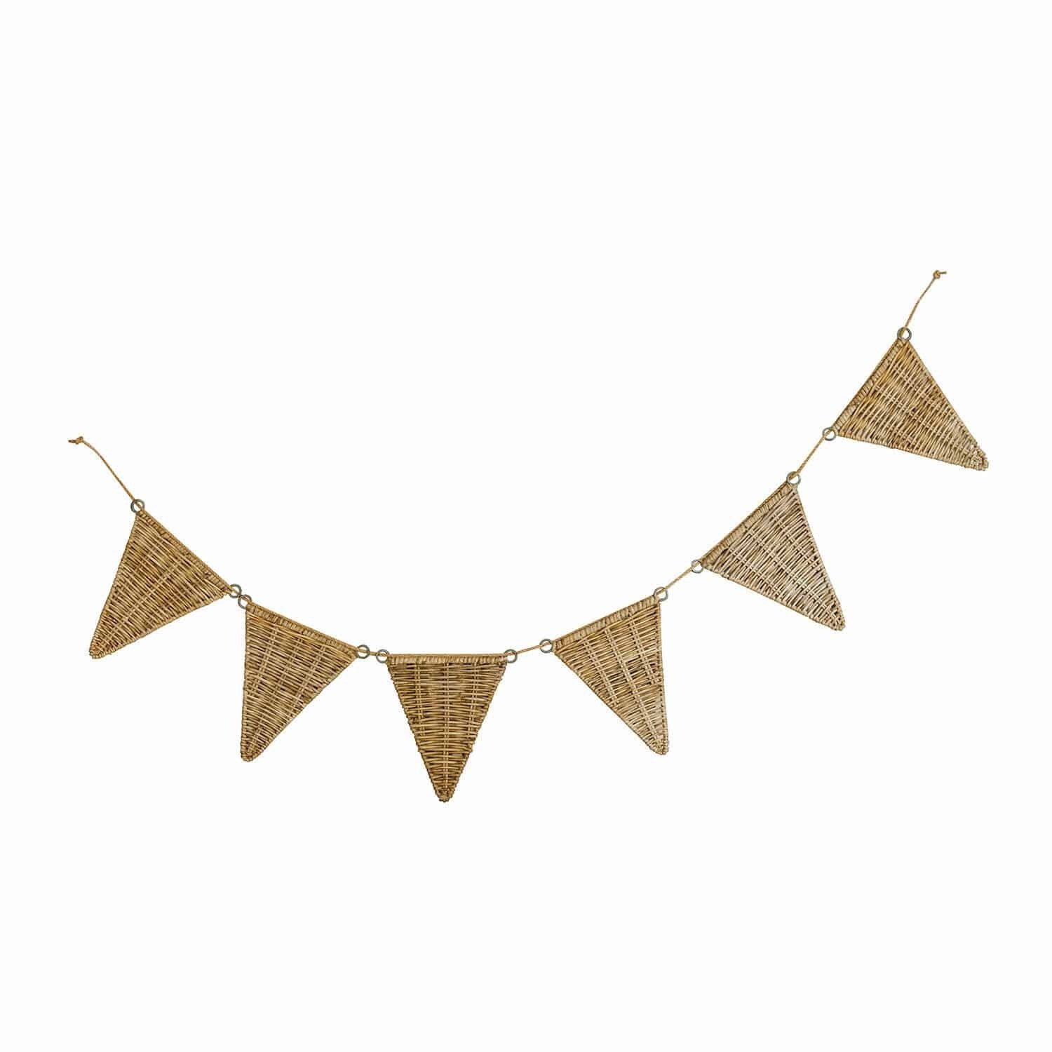 Mirabeau Wimpelkette Wimpelgirlande Anglemont braun