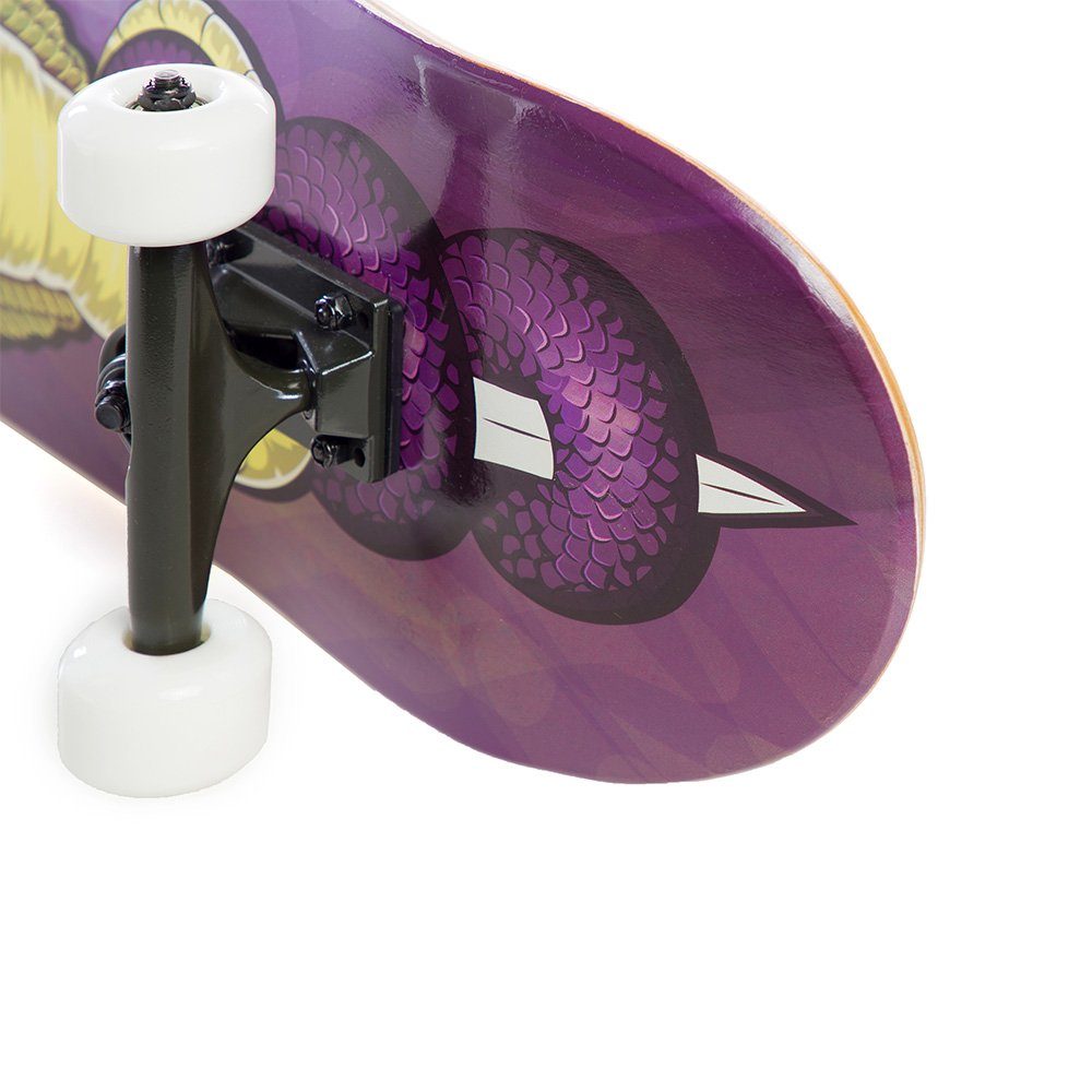 (7-lagig, Cobra Kanadischem cm) cozytrix Skateboard Gold 80 aus Ahornholz,
