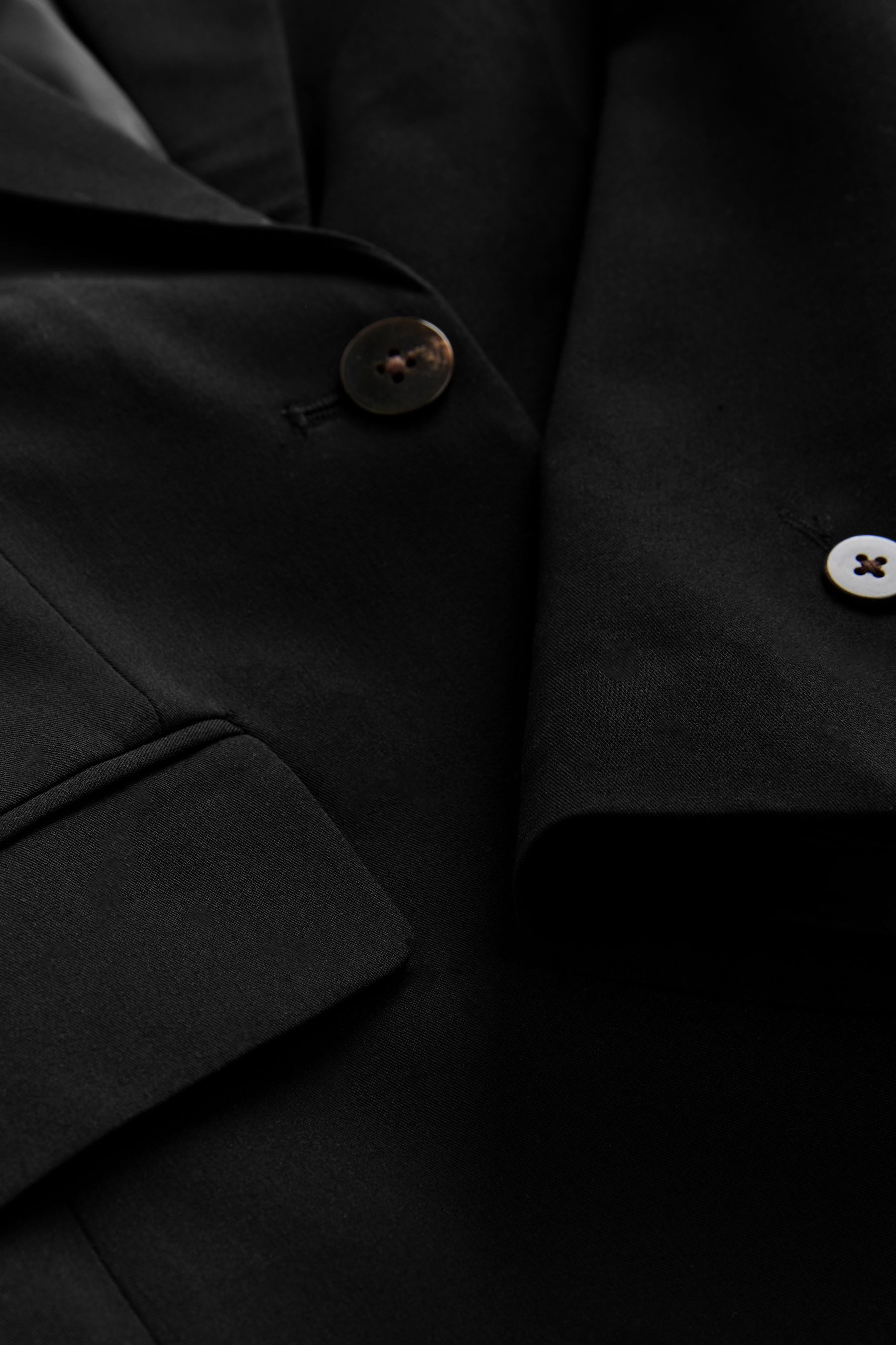 Next Jackenblazer Einreihiger Blazer im Tailored Fit (1-tlg) – Bild 3 von 3