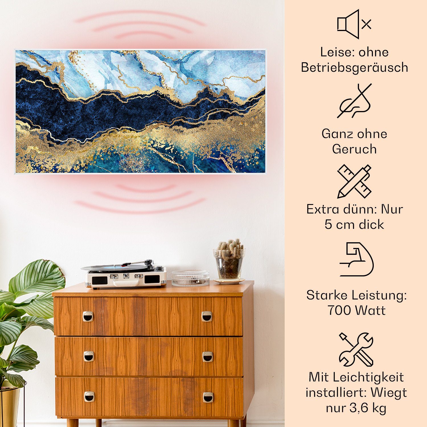 Klarstein Heizkörper Wonderwall Air Art Smart günstig online kaufen