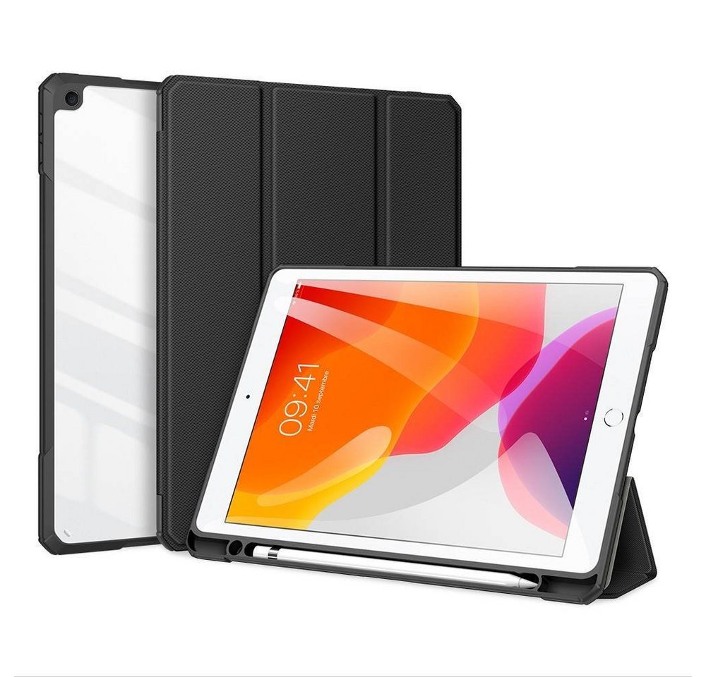 Dux Ducis Tablet-Hülle Toby Eco-Leather Tablet-Ledertasche Schale Cover für iPad 7/8 10.2" m
