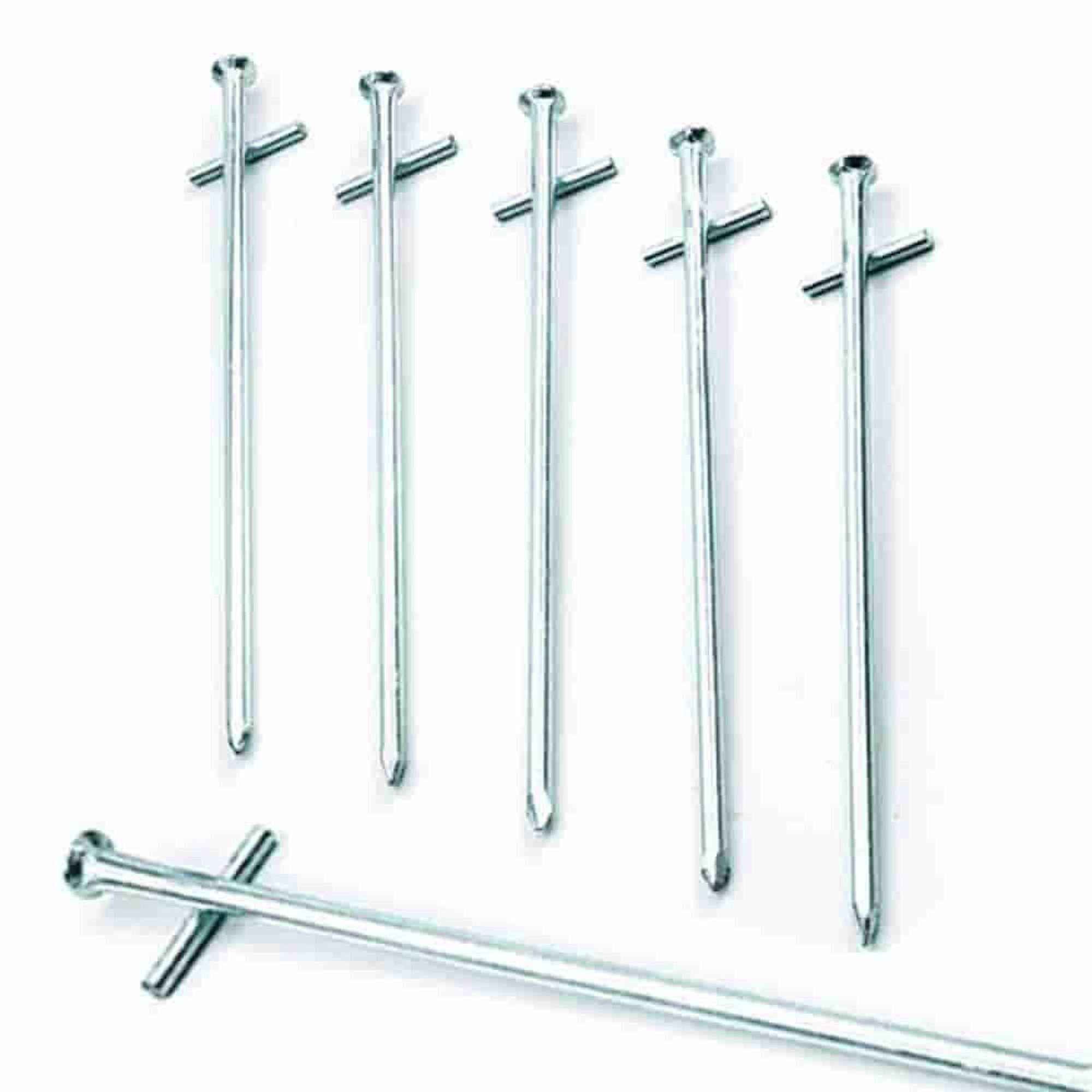 Boni-Shop Zelthering Felsbodenhering 5er Set, 23cm, Stahl verzinkt