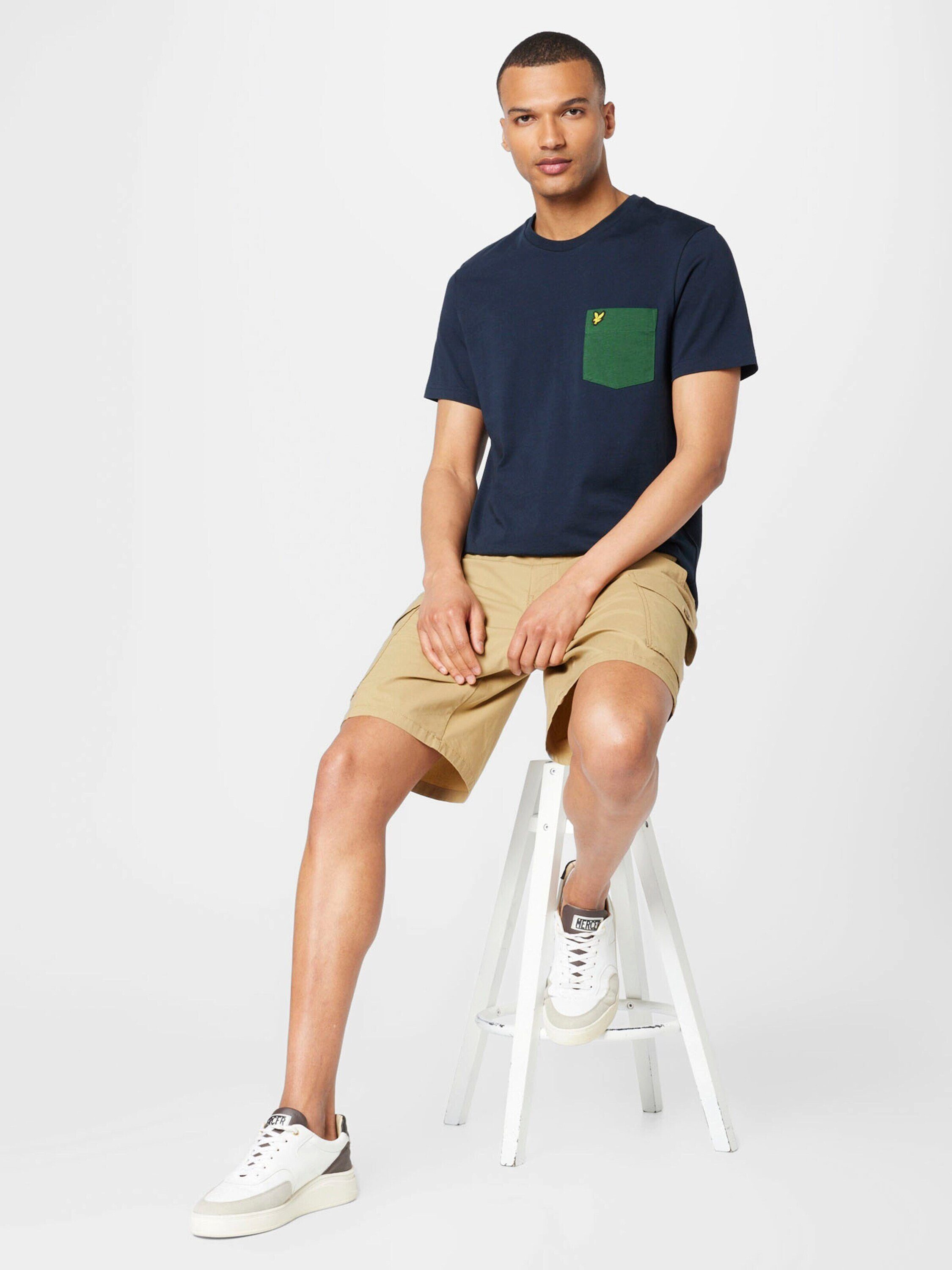 Lyle & Scott T-Shirt (1-tlg) navy/english dark green