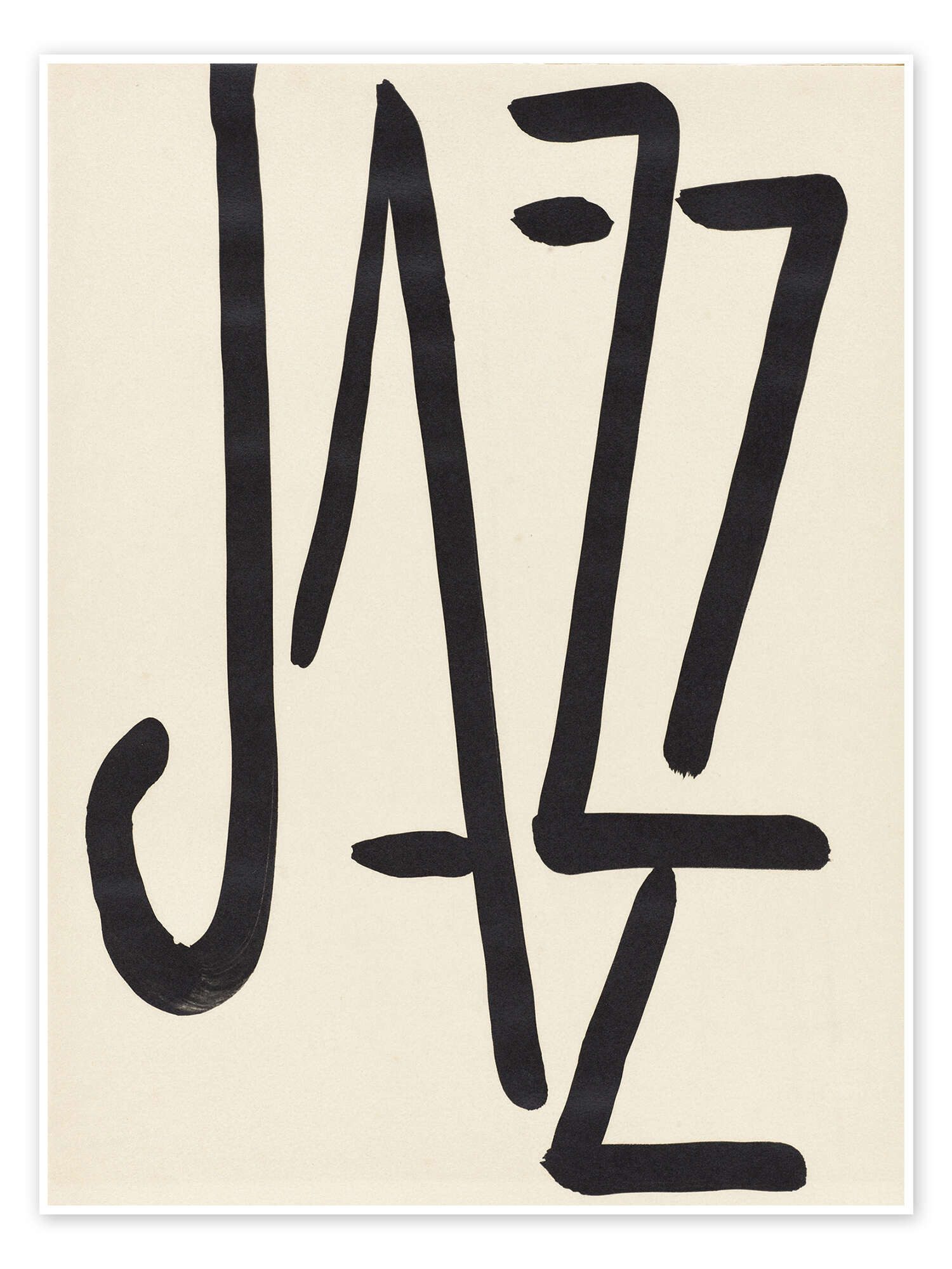 Posterlounge Wandbild Jazz, 1947, Henri Matisse, erhältlich als Poster, Leinwandbild, Wandsticker oder Acrylglasbild