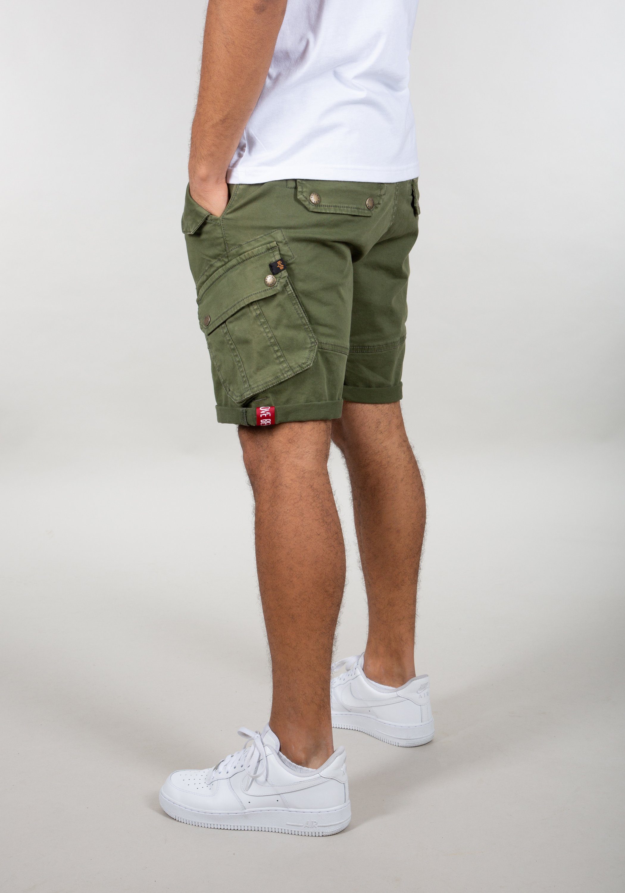 Cargo Industries Shorts Combat - Alpha olive Men Short dark Shorts Industries Alpha