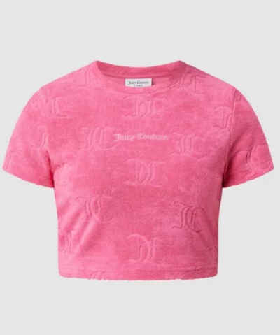 Juicy Couture Kurzarmshirt »Sophie Towelling Cropped T-Shirt«