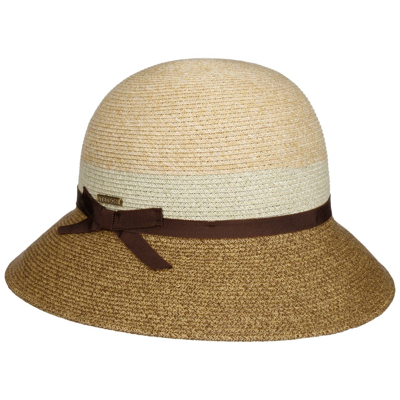 Stetson Sonnenhut (1-St) Strohhut mit Ripsband