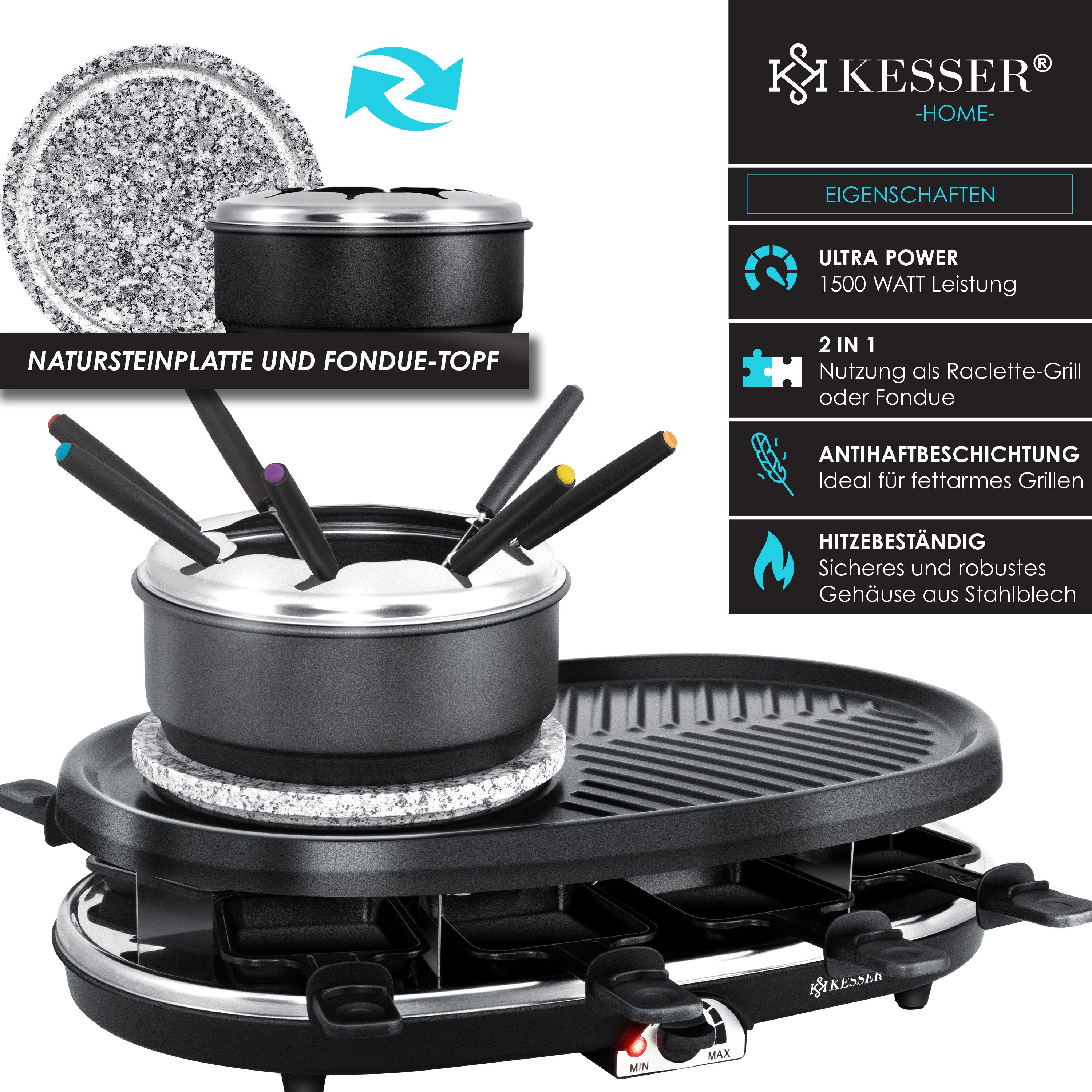 KESSER 3in1 Raclette-Fondue - Bild 2