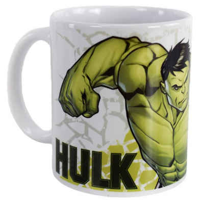Stor Tasse Tasse mit Hulk Motiv in Geschenkkarton ca. 325 ml Kaffeetasse, Keramik, authentisches Design